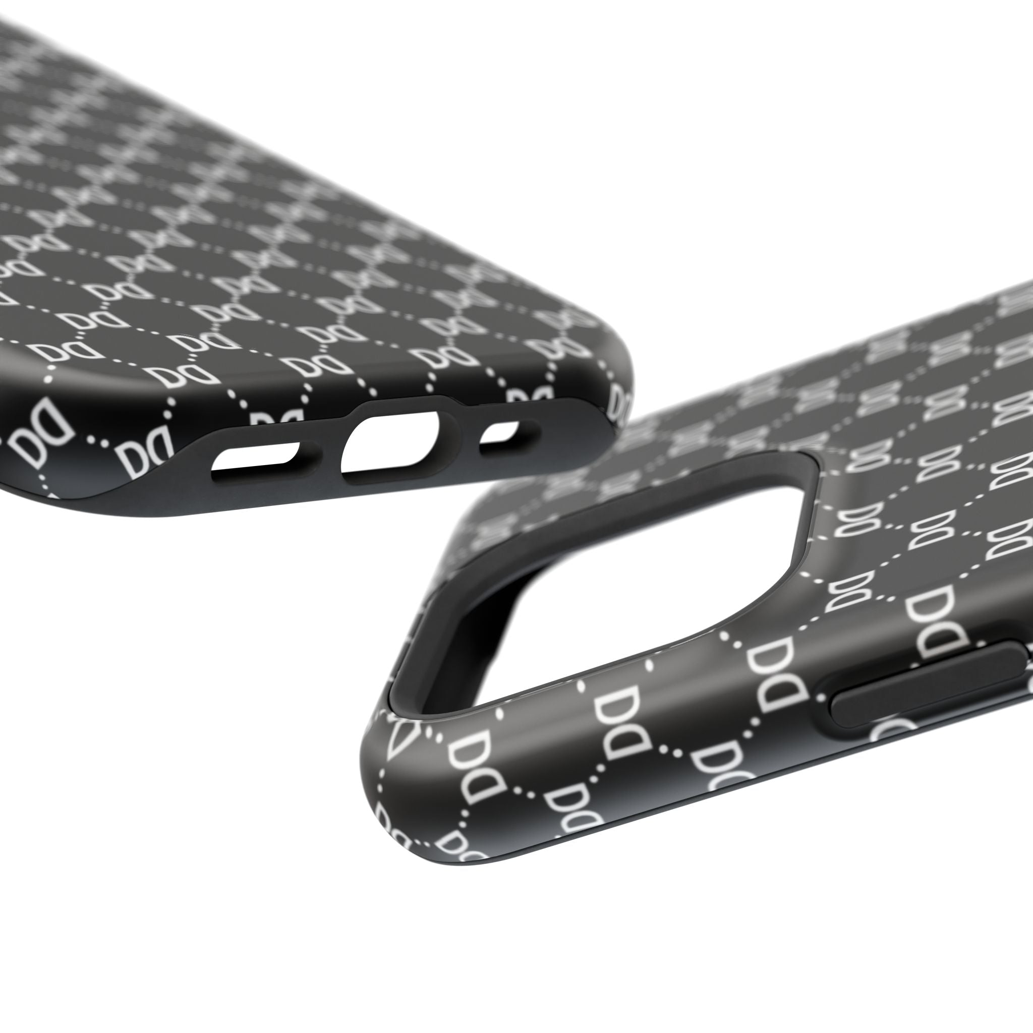 DD Monogram Pattern Magnetic Phone Case
