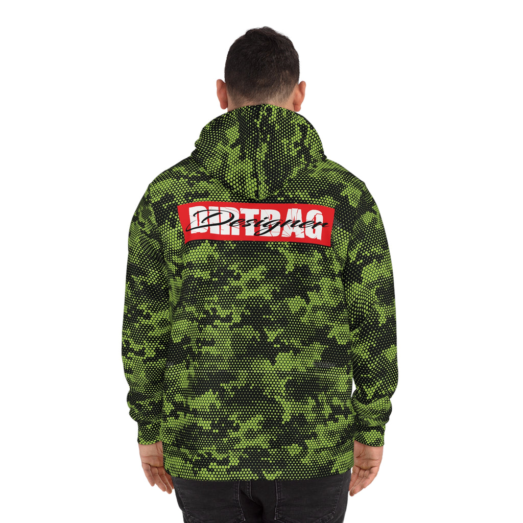 Copy of Bandito Panther Lime Green Hexagon Digital Camo Unisex Hoodie AOP