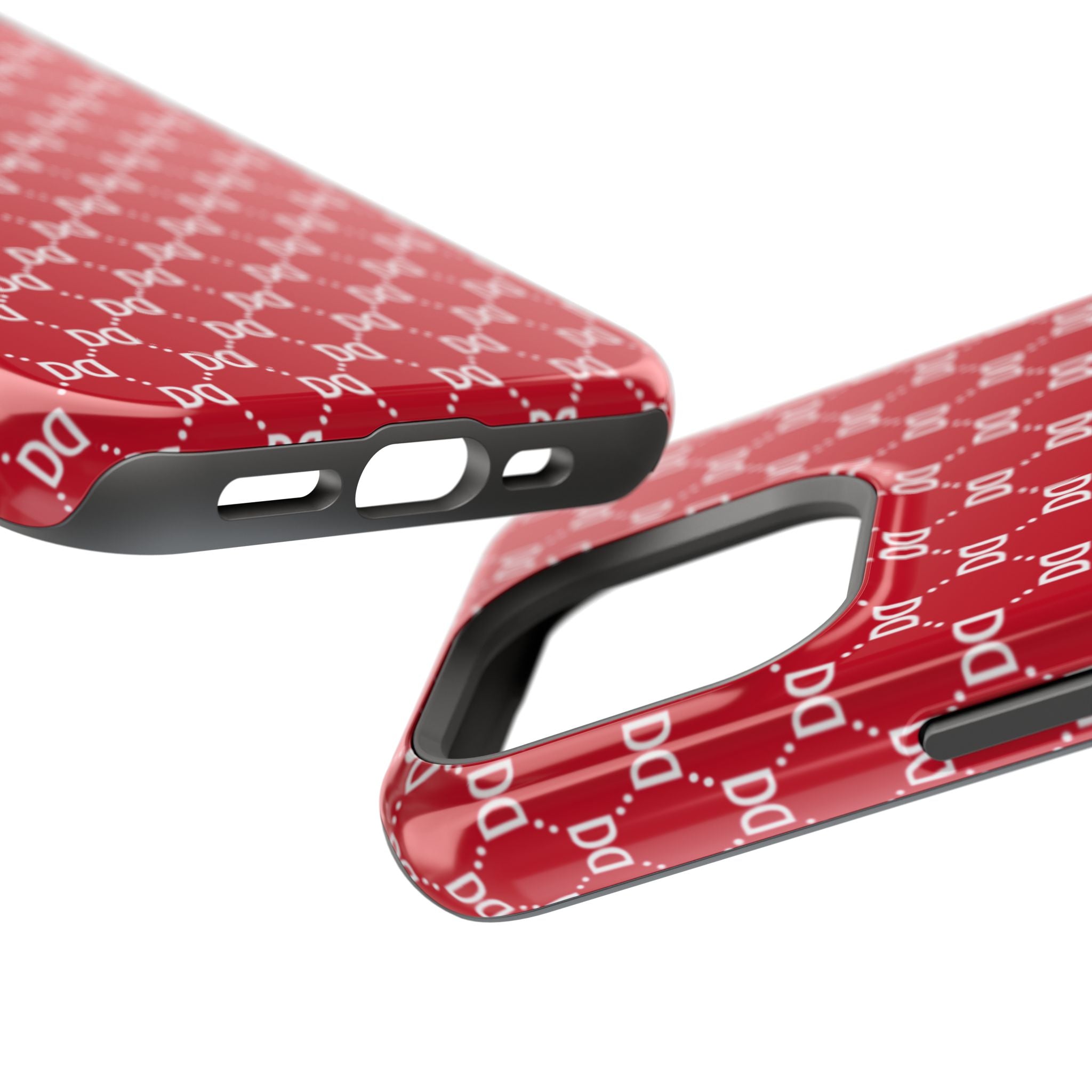 DD Monogram Pattern Magnetic Phone Case