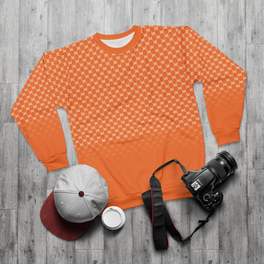 DD Fading Custom Monogram Pattern Unisex Sweatshirt AOP