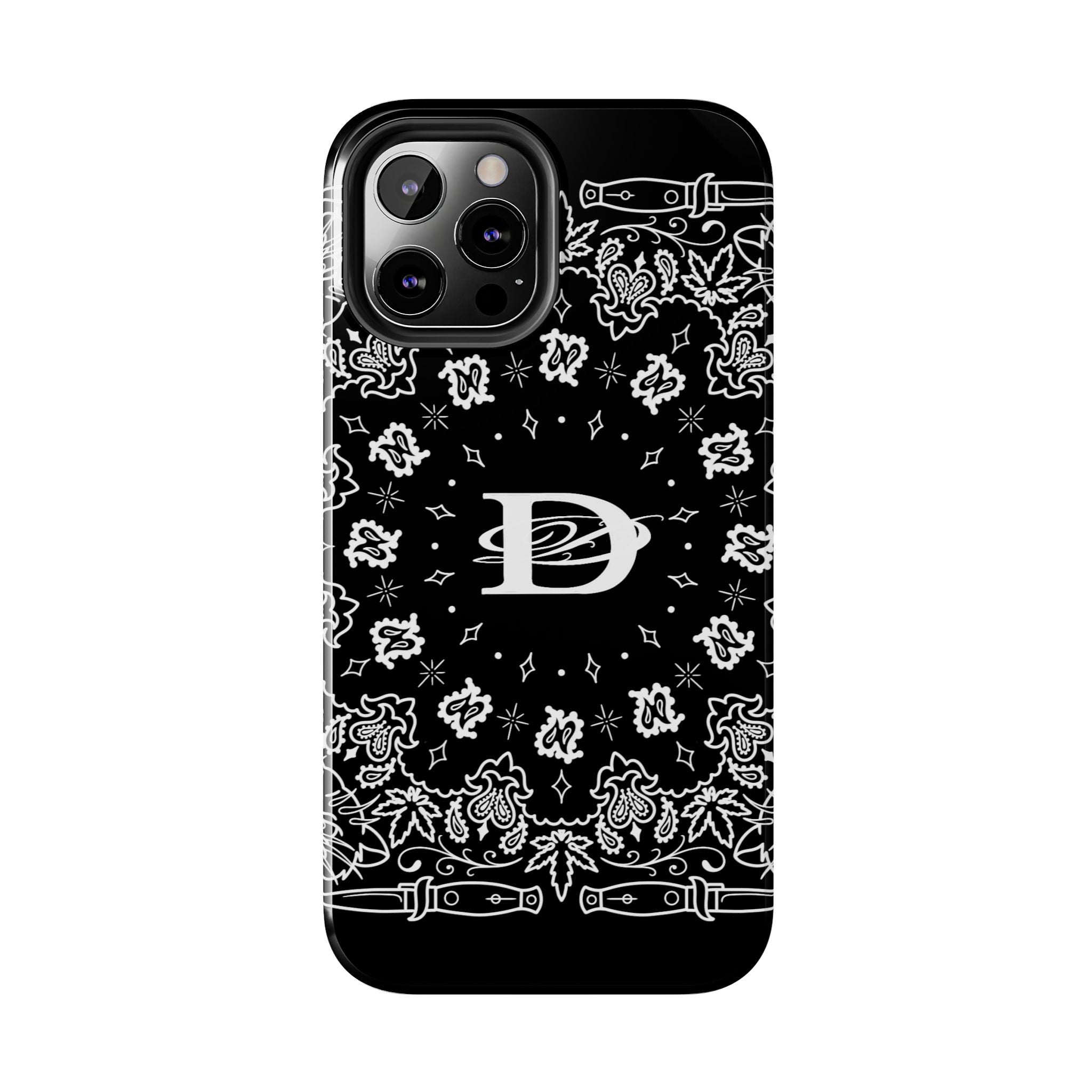 DD Custom Bandana Print Phone Case