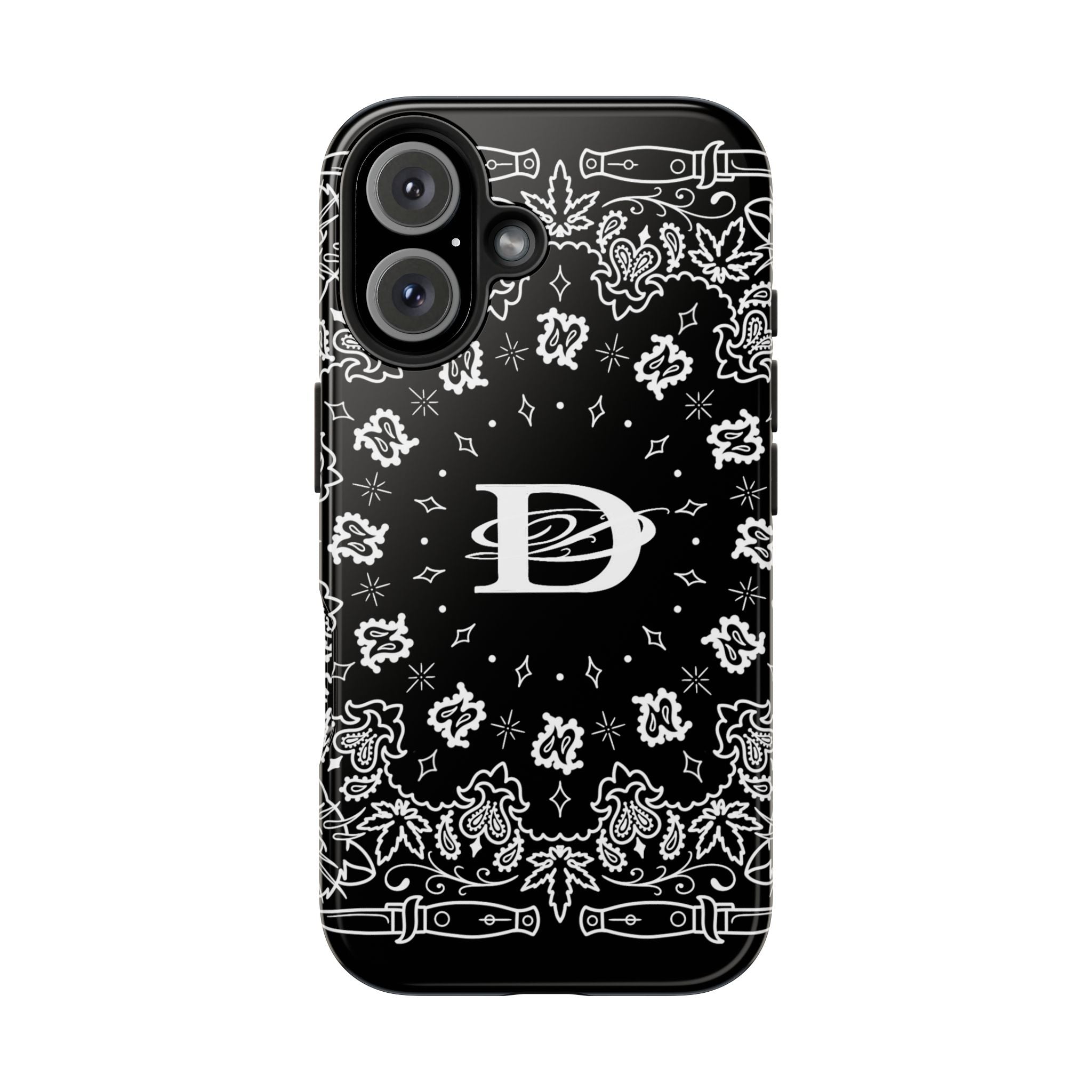 DD Custom Bandana Print Phone Case