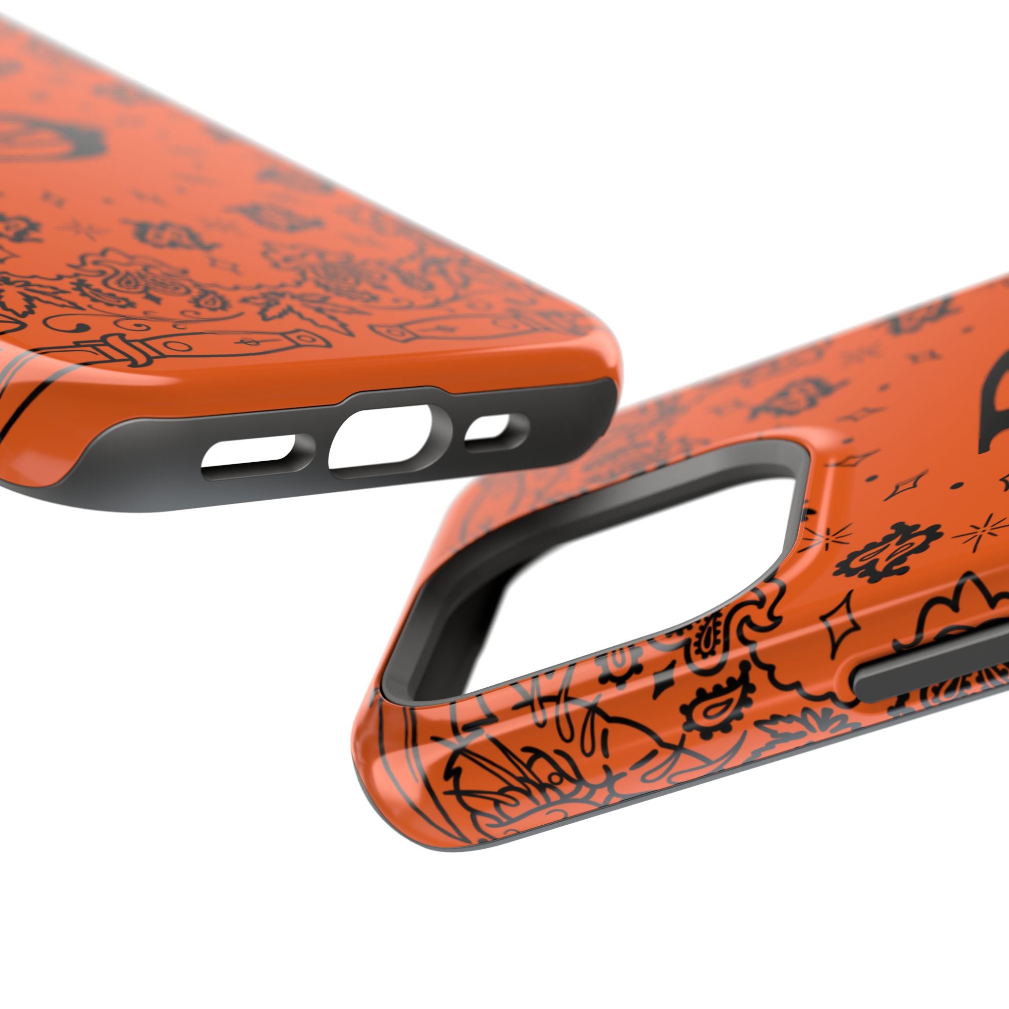 DD Custom Bandana Print Stylish Magnetic Phone Cases for Trendy Protection, Customize Your Style, Personalized Gift, Unique Design