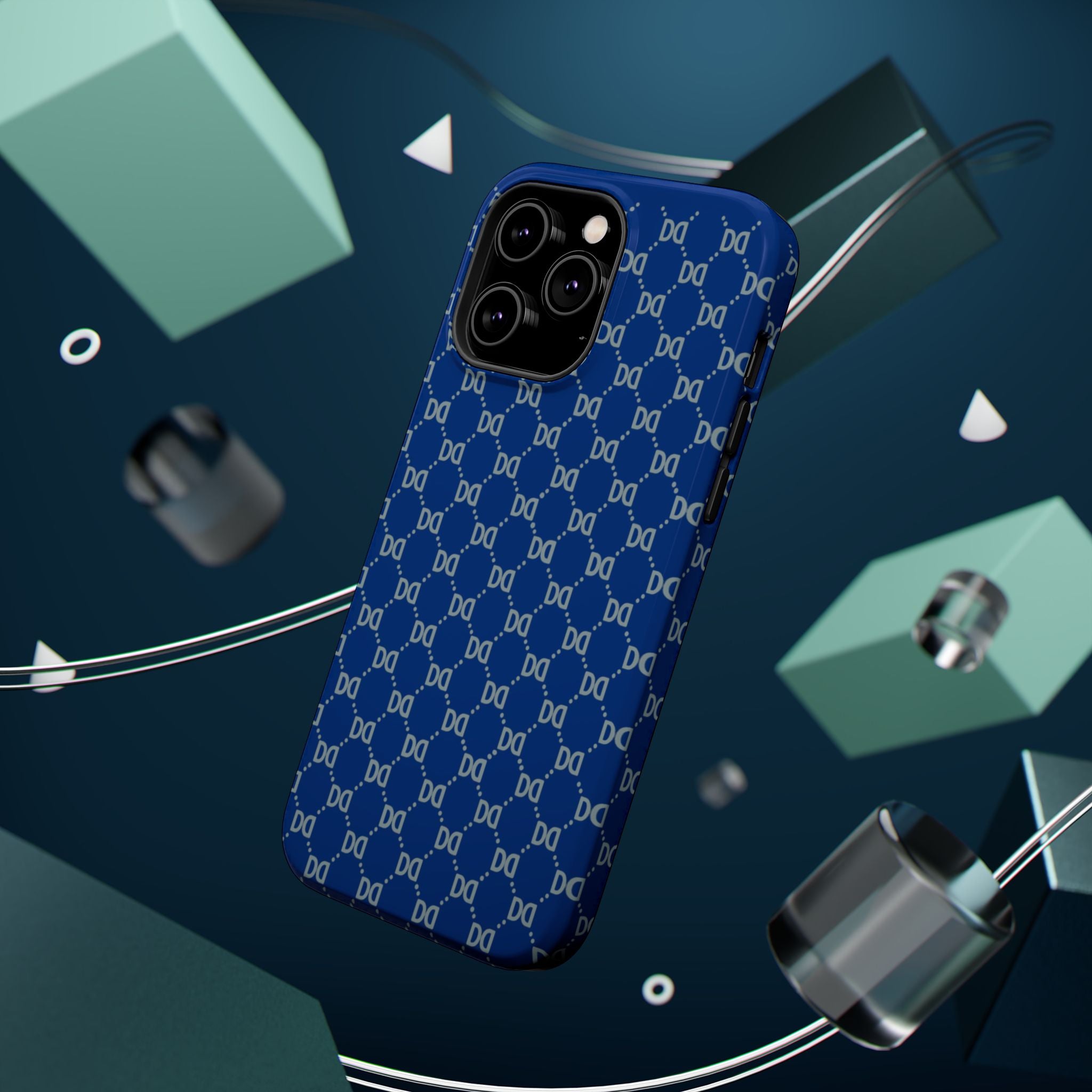 DD Monogram Pattern Magnetic Phone Case