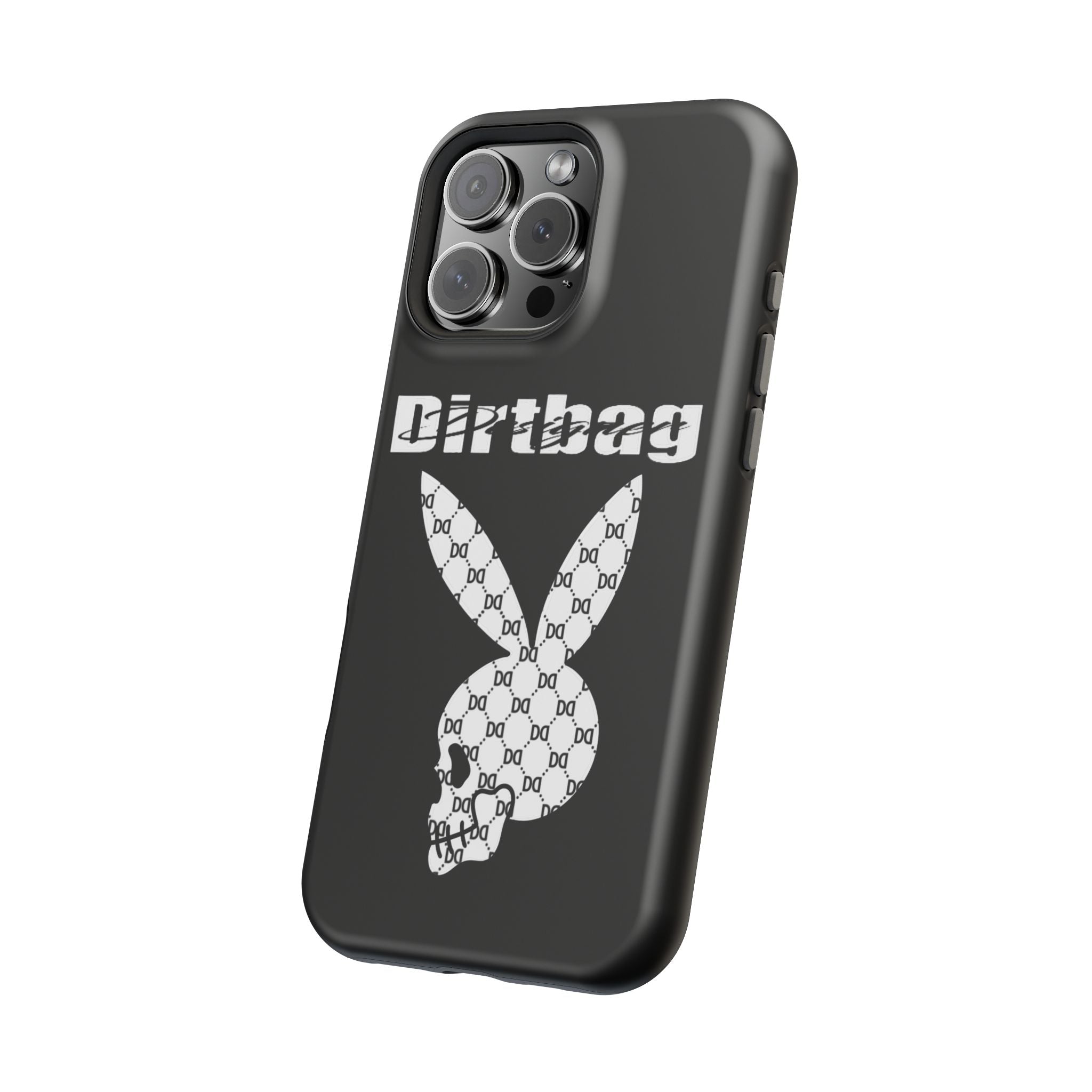 DD Monogram Bunny Skull Magnetic Phone Case