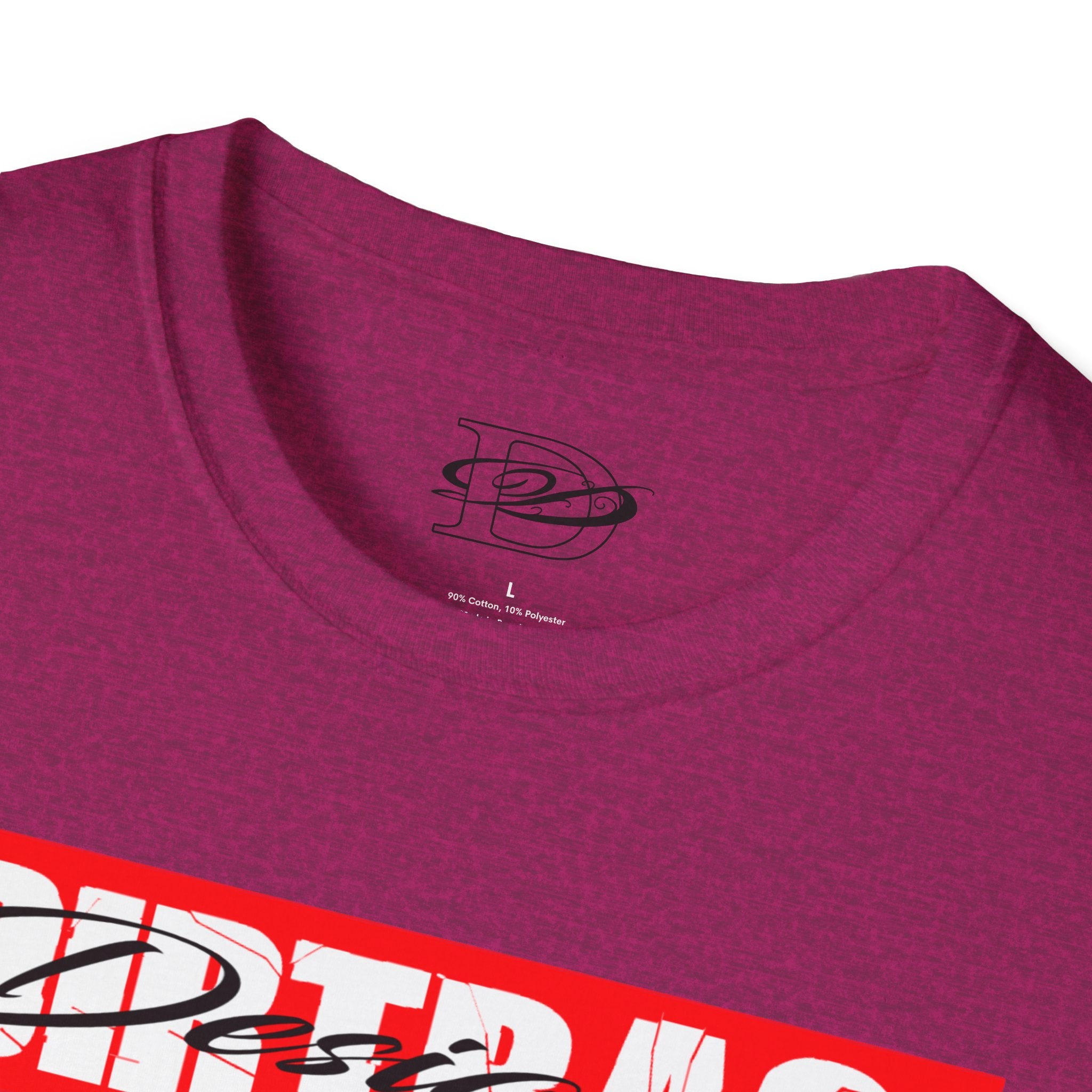 Broken Dirtbag Logo Graphic Unisex Softstyle T-Shirt, Casual Wear, Streetwear, Urban Fashion, Tattoo