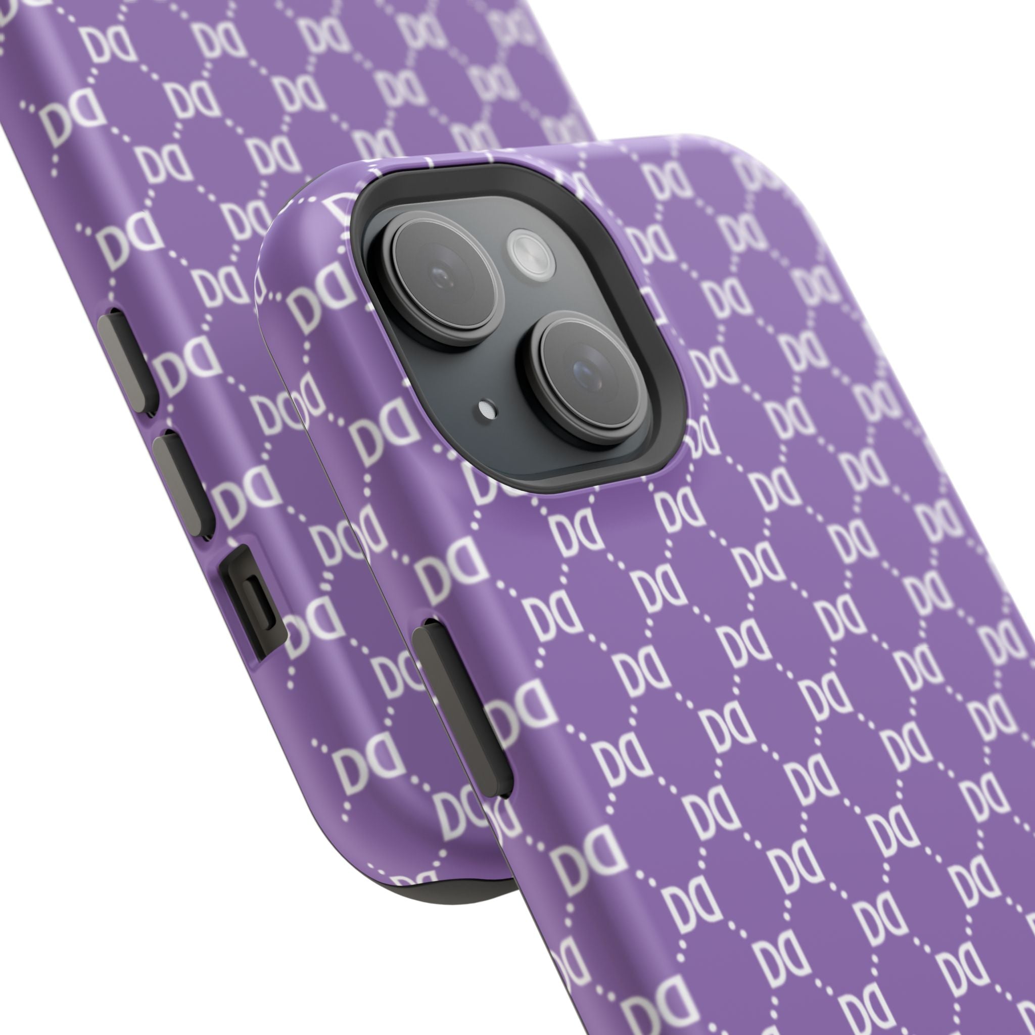 DD Monogram Pattern Magnetic Phone Case