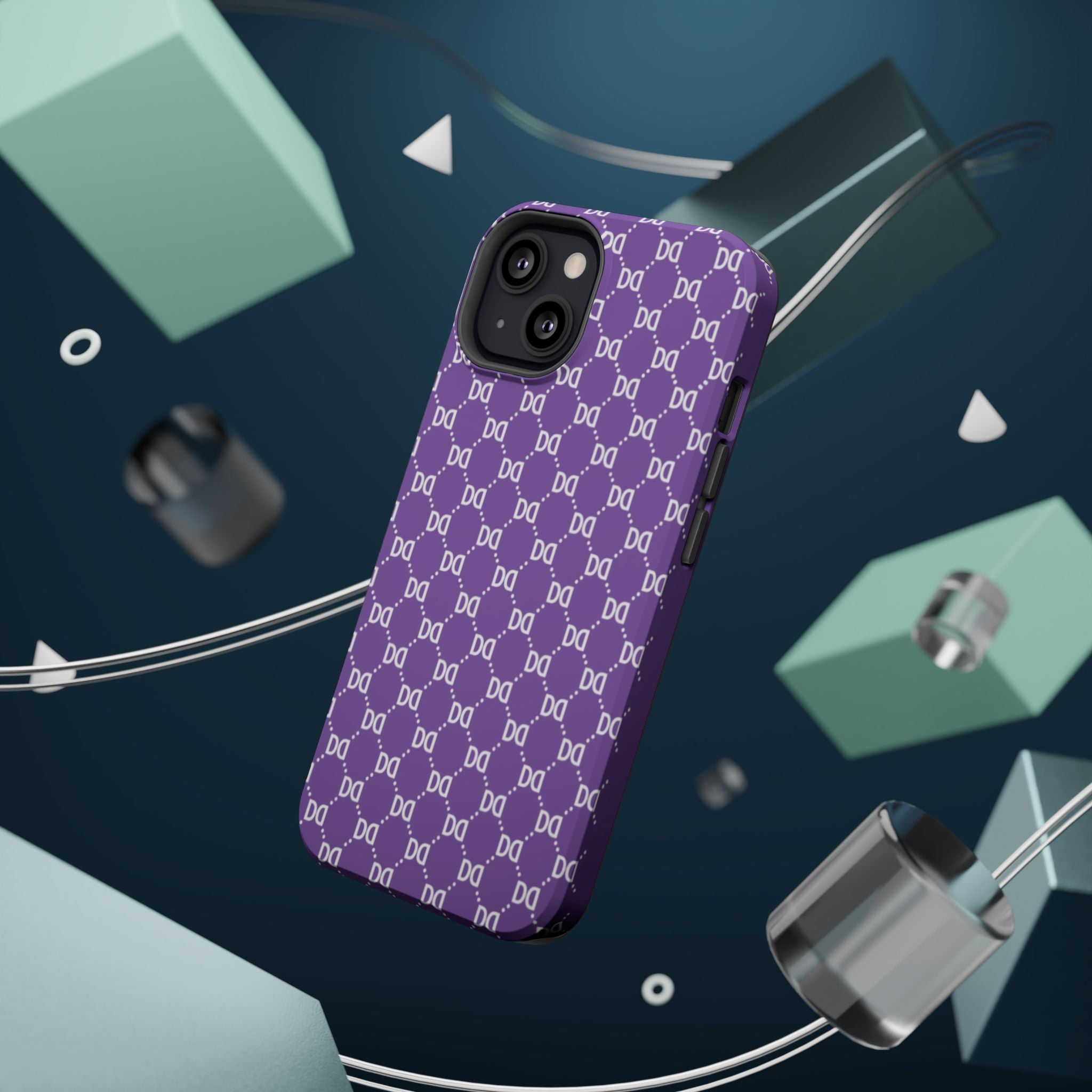 DD Monogram Pattern Magnetic Phone Case