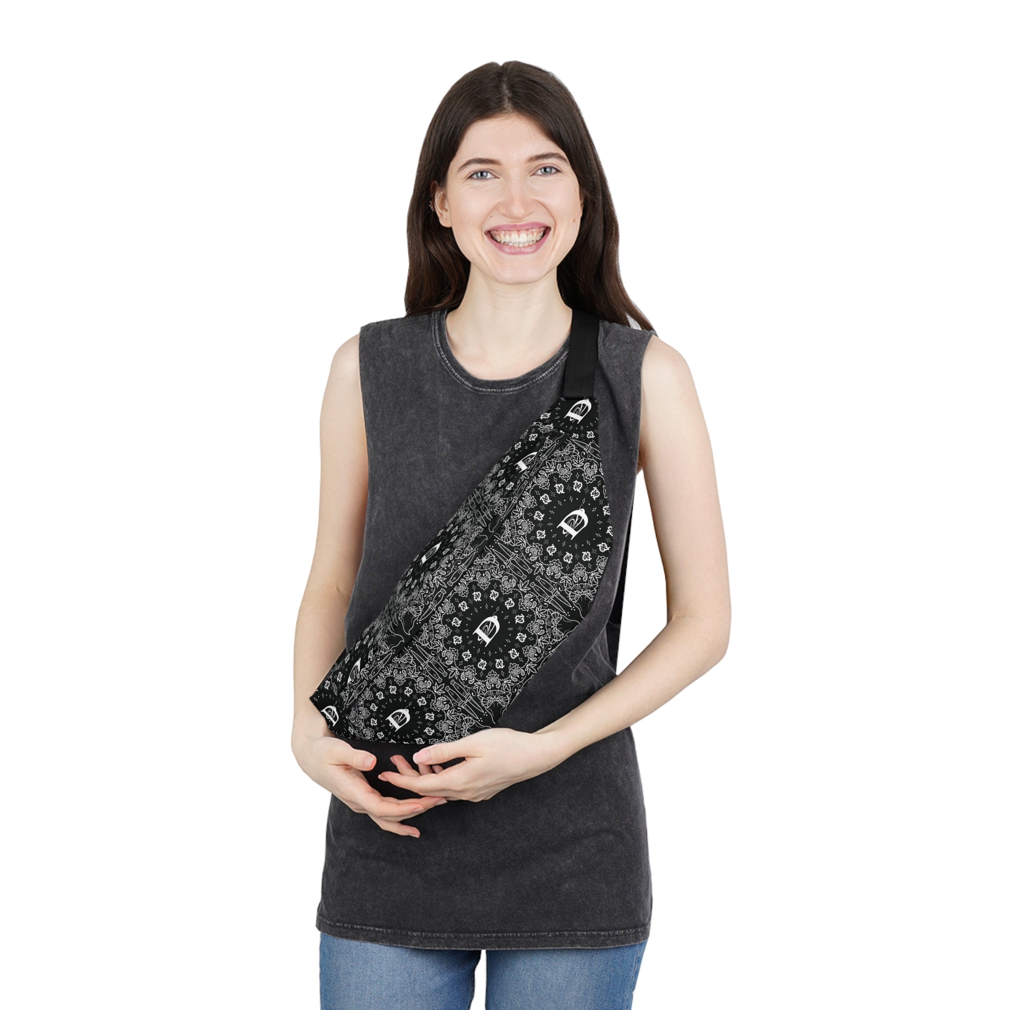 DD Custom Bandana Large Fanny Pack AOP