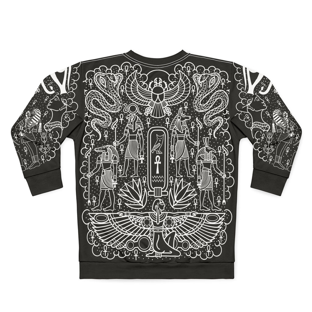 Ancient Egypt Tattoo Body Suit Unisex Crewneck Sweatshirt AOP