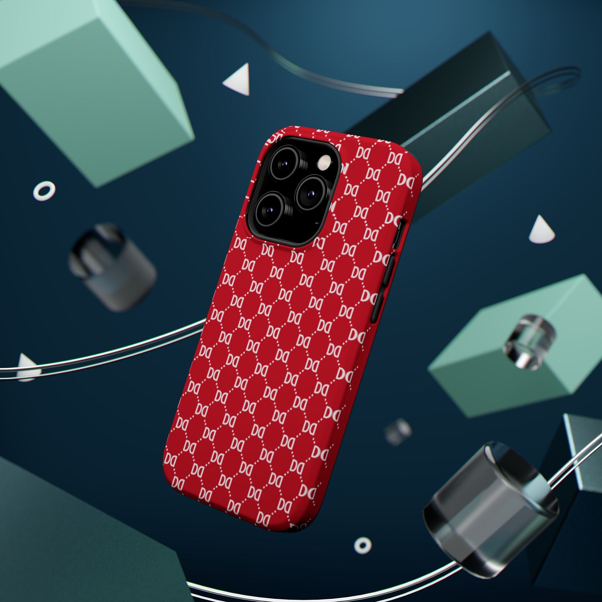 DD Monogram Pattern Magnetic Phone Case