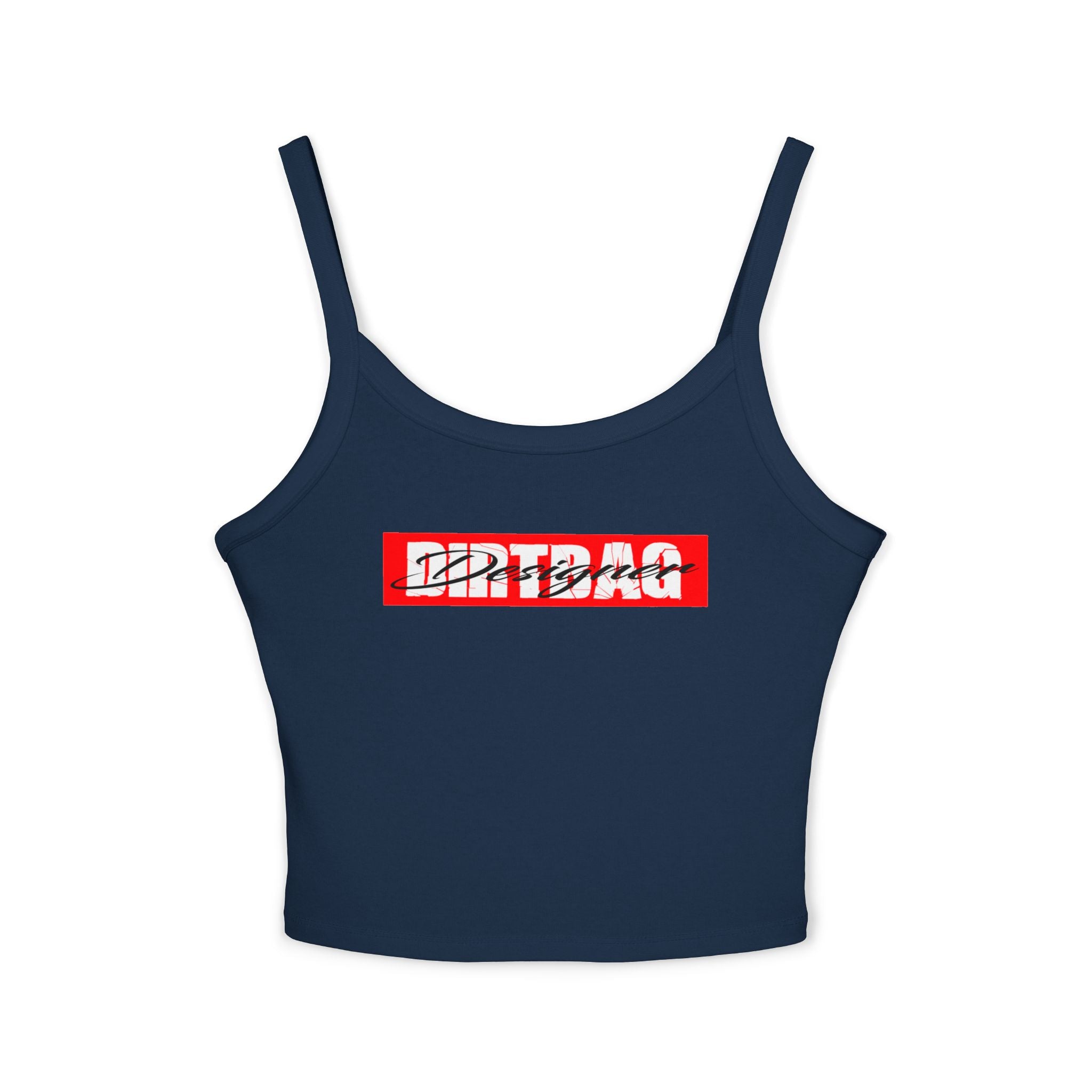 Broken Dirtbag Box Logo Graphic Spaghetti Strap Tank Top
