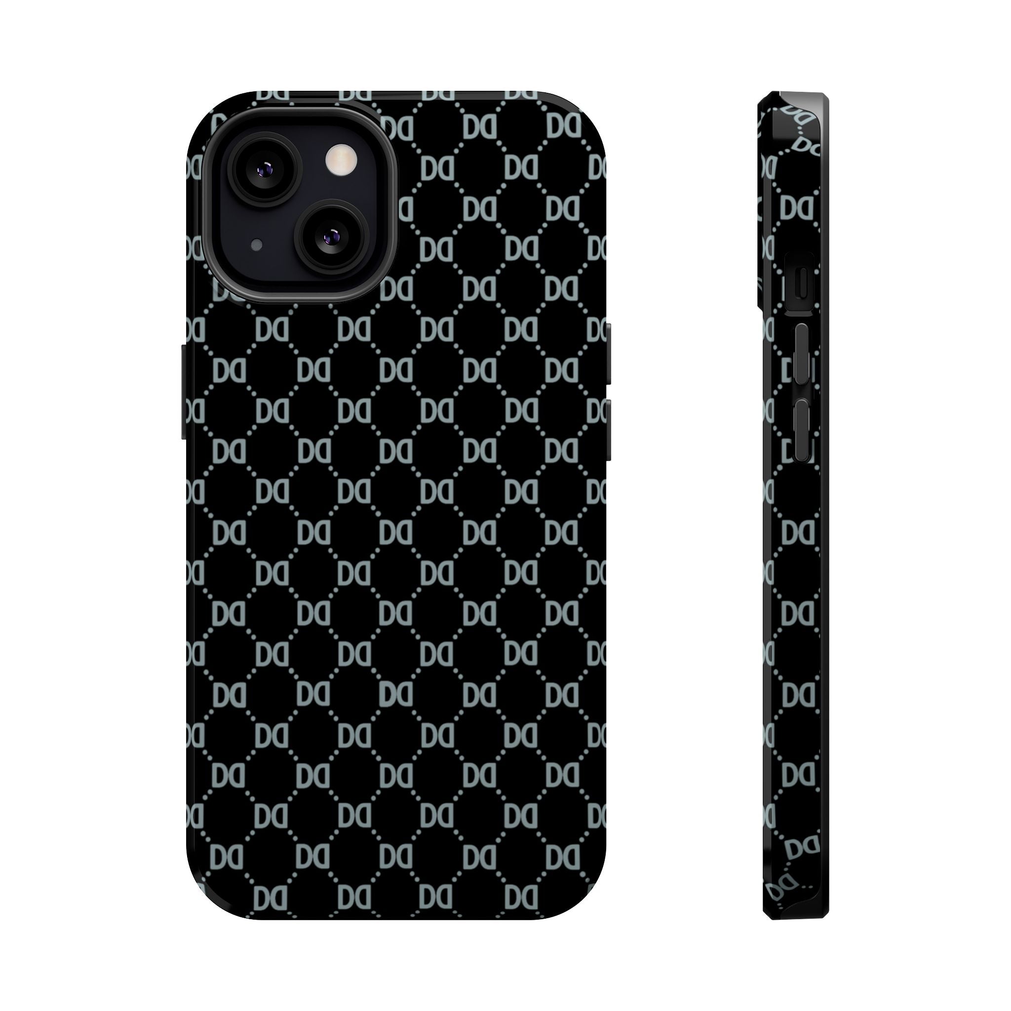 DD Monogram Pattern Magnetic Phone Case