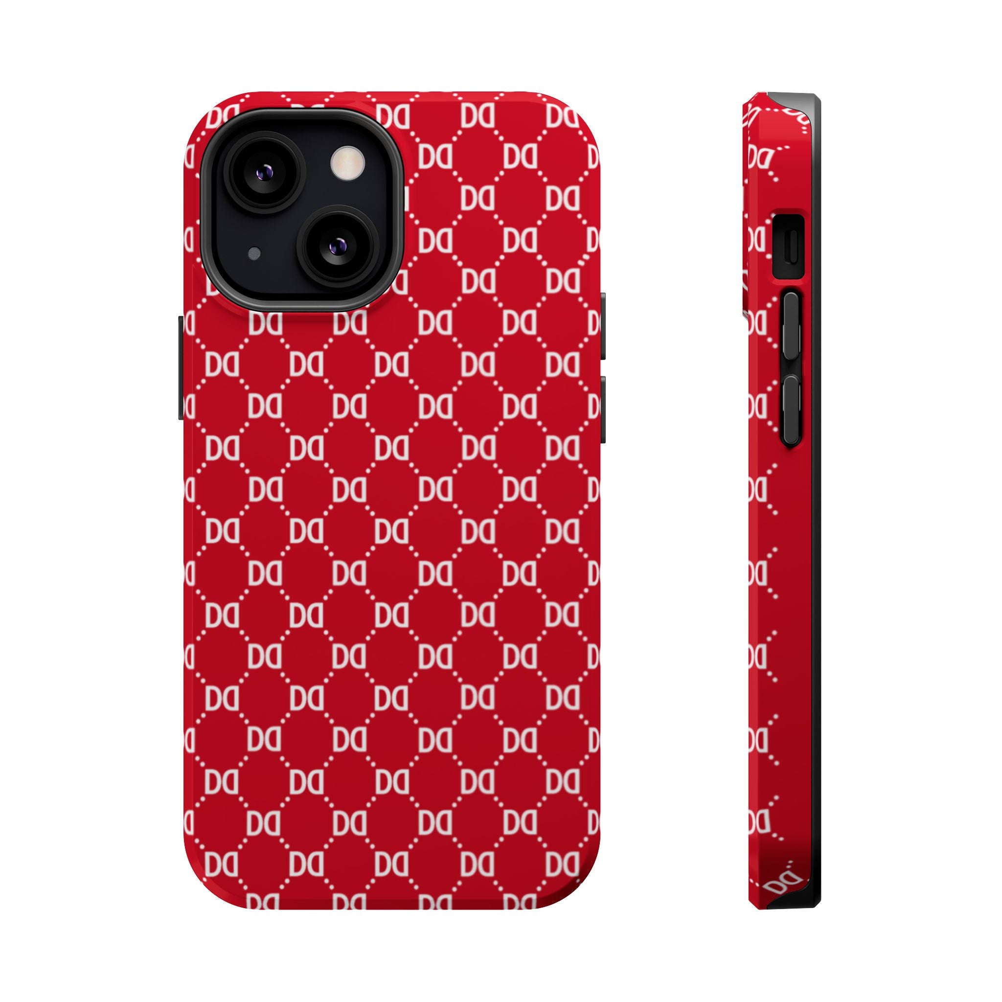 DD Monogram Pattern Magnetic Phone Case
