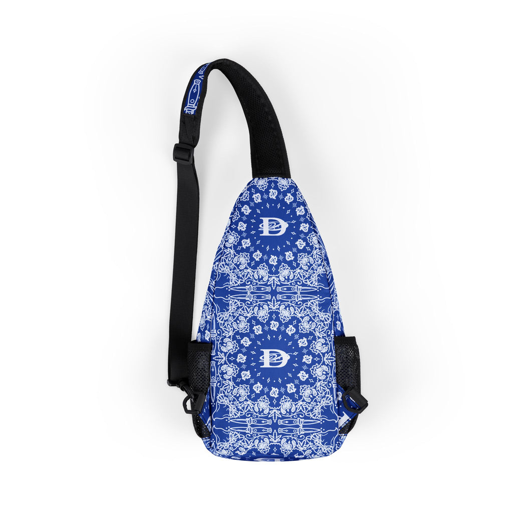 DD Custom Bandana Print Cross Body Bag AOP