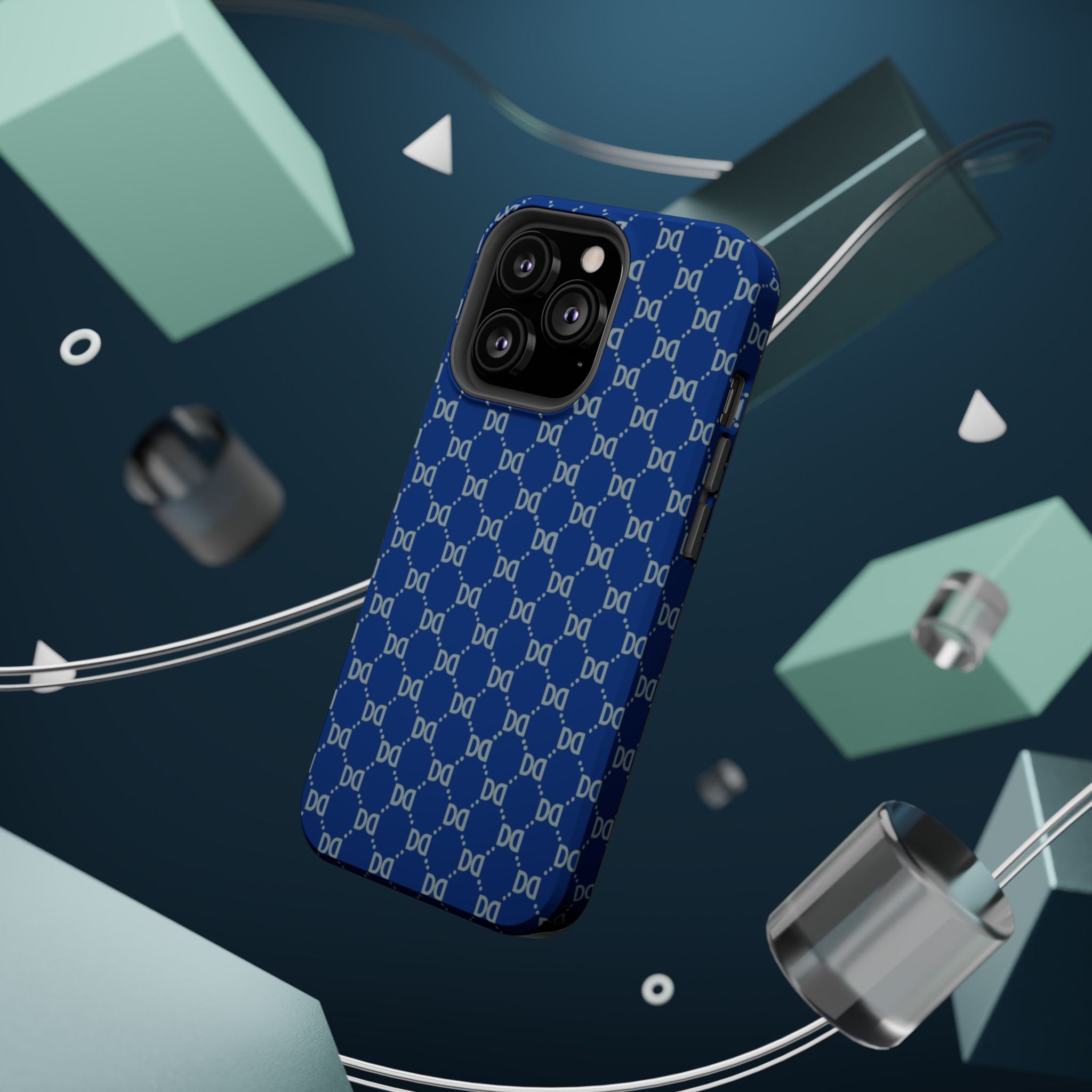 DD Monogram Pattern Magnetic Phone Case