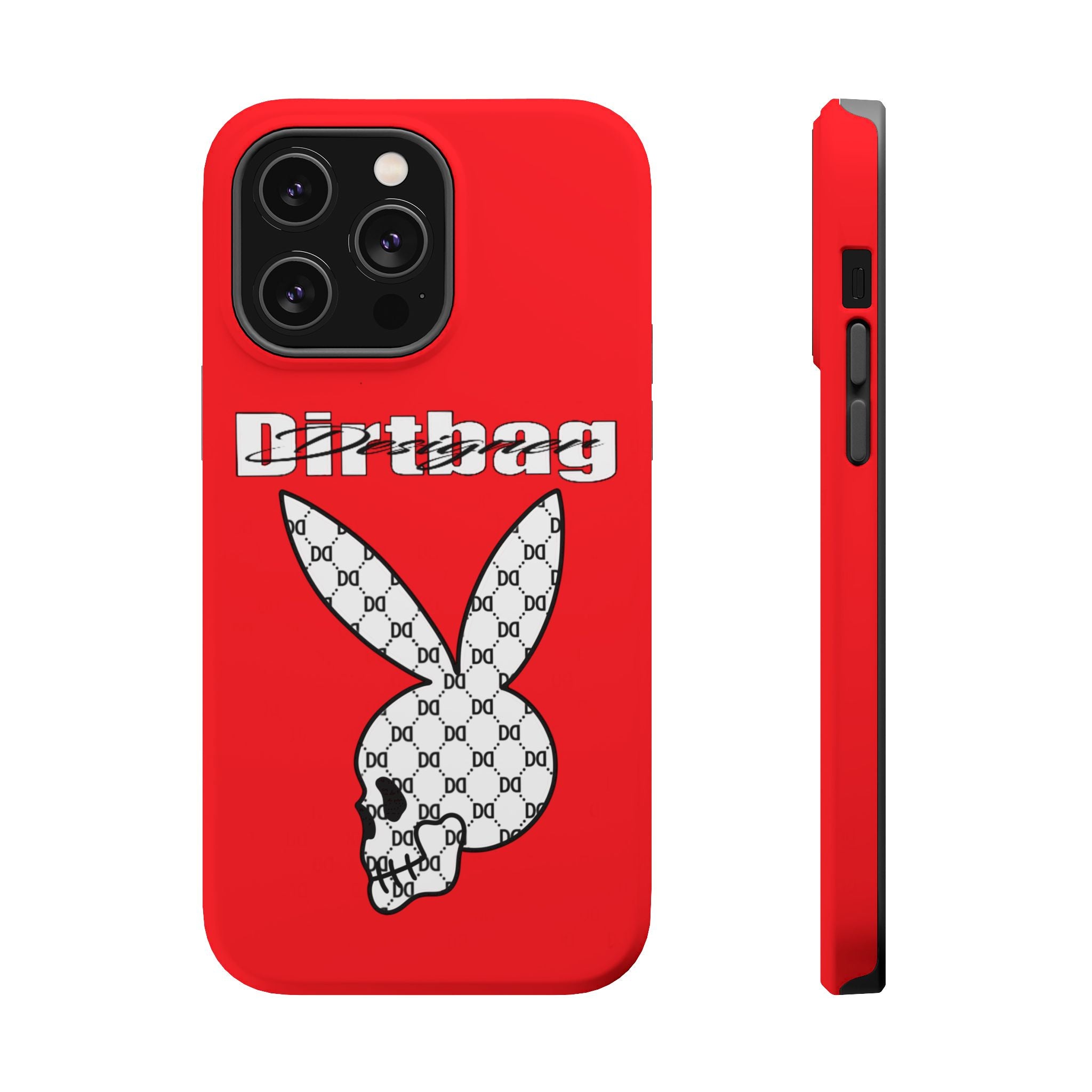 DD Monogram Bunny Skull Magnetic Phone Case