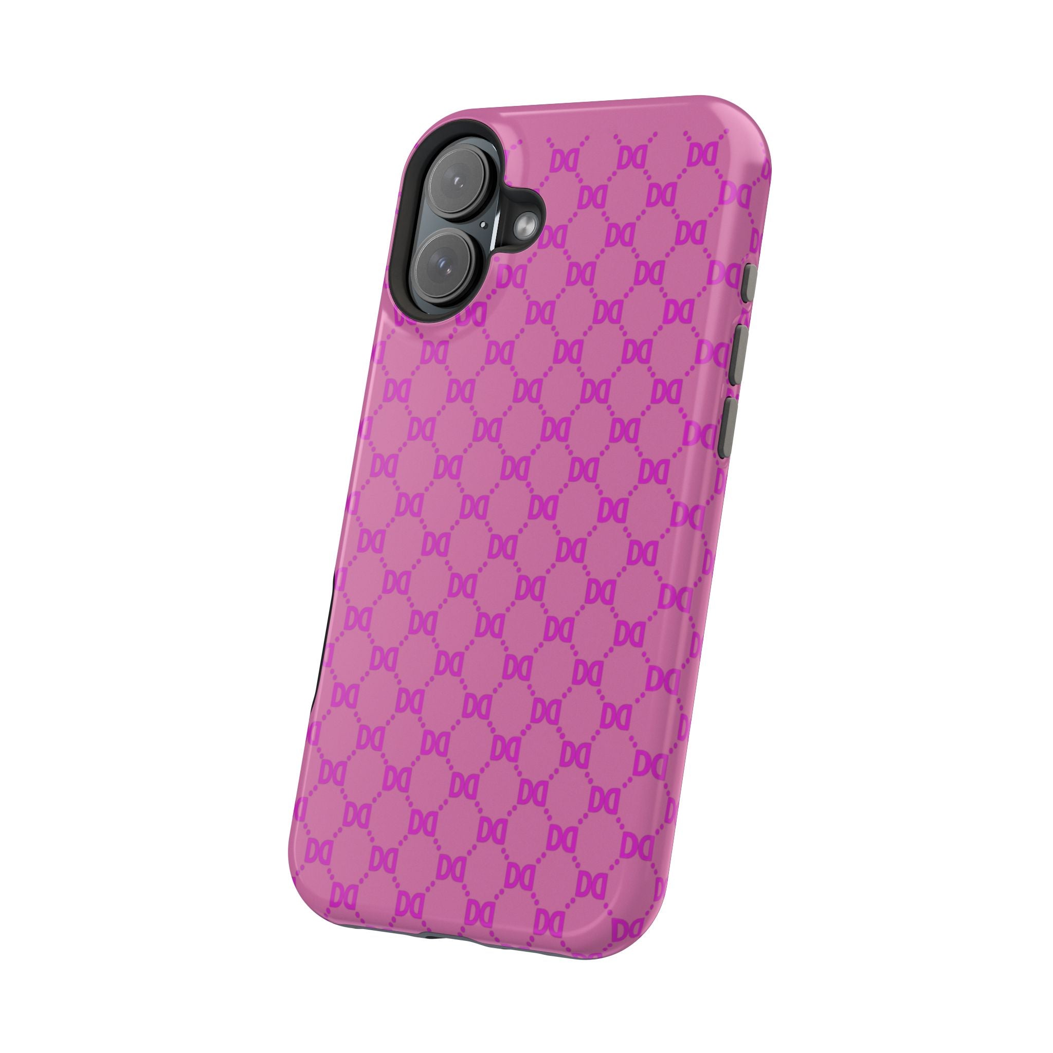 DD Monogram Pattern Magnetic Phone Case