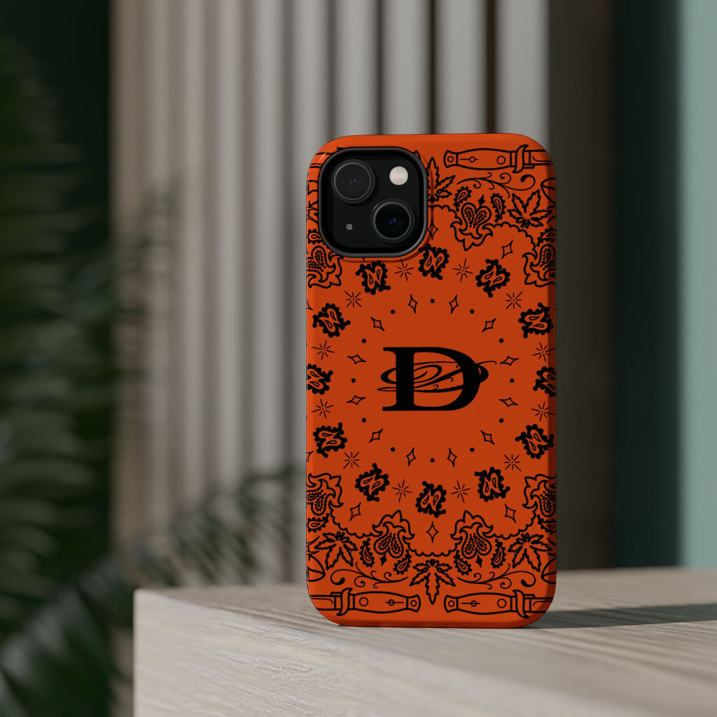 DD Custom Bandana Print Stylish Magnetic Phone Cases for Trendy Protection, Customize Your Style, Personalized Gift, Unique Design