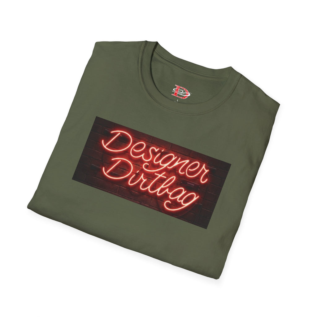 DD Neon Sign Softstyle Unisex T-Shirt