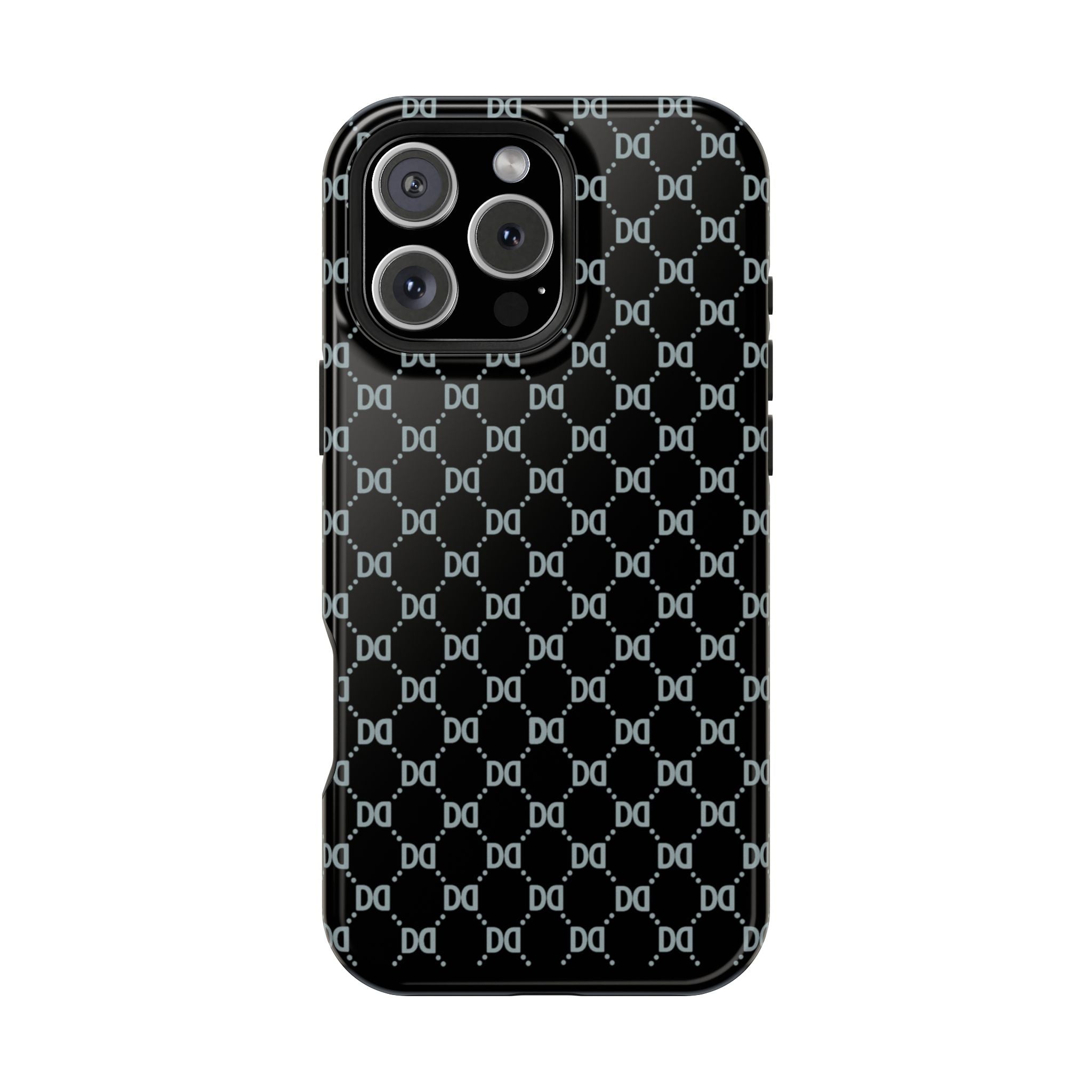DD Monogram Pattern Magnetic Phone Case