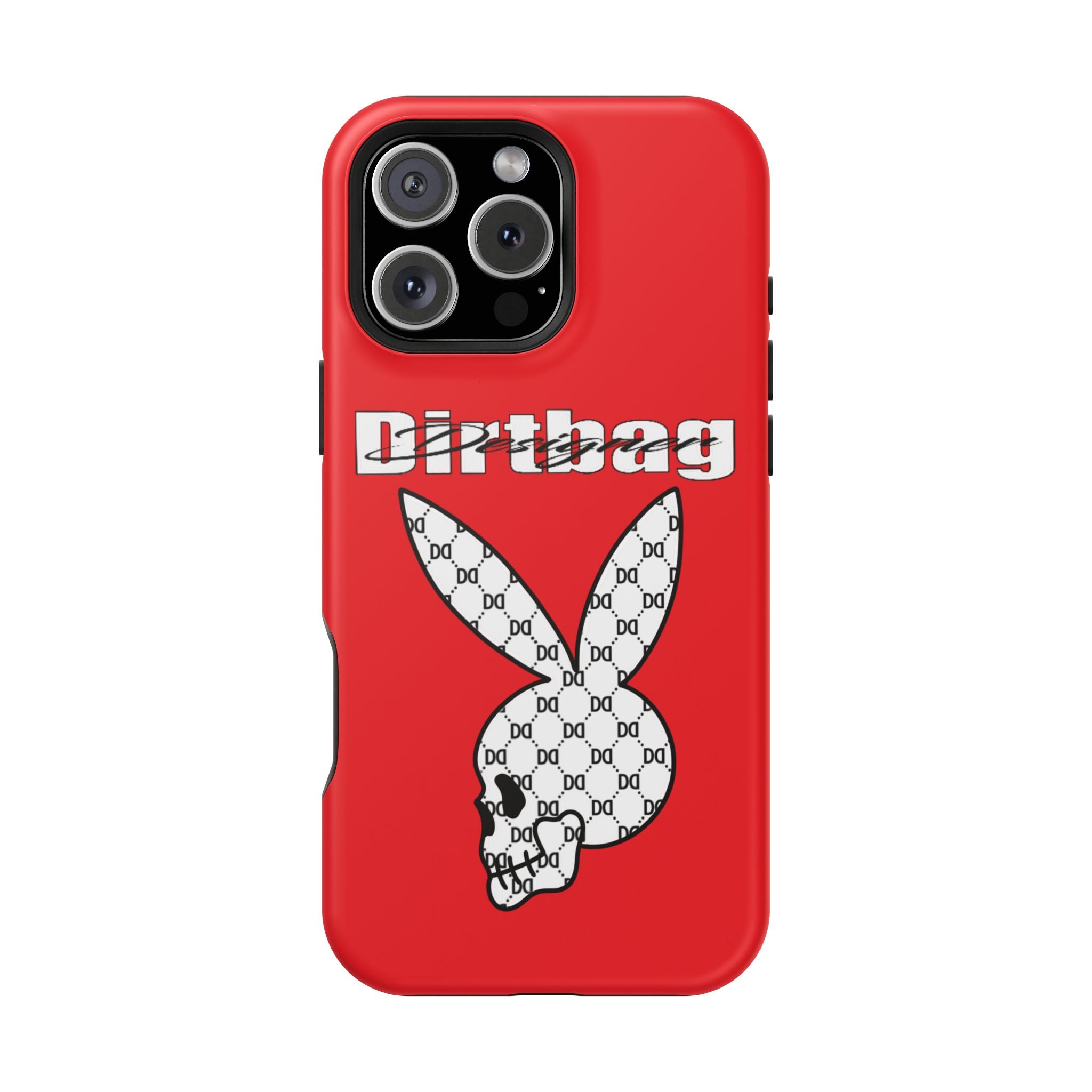 DD Monogram Bunny Skull Magnetic Phone Case