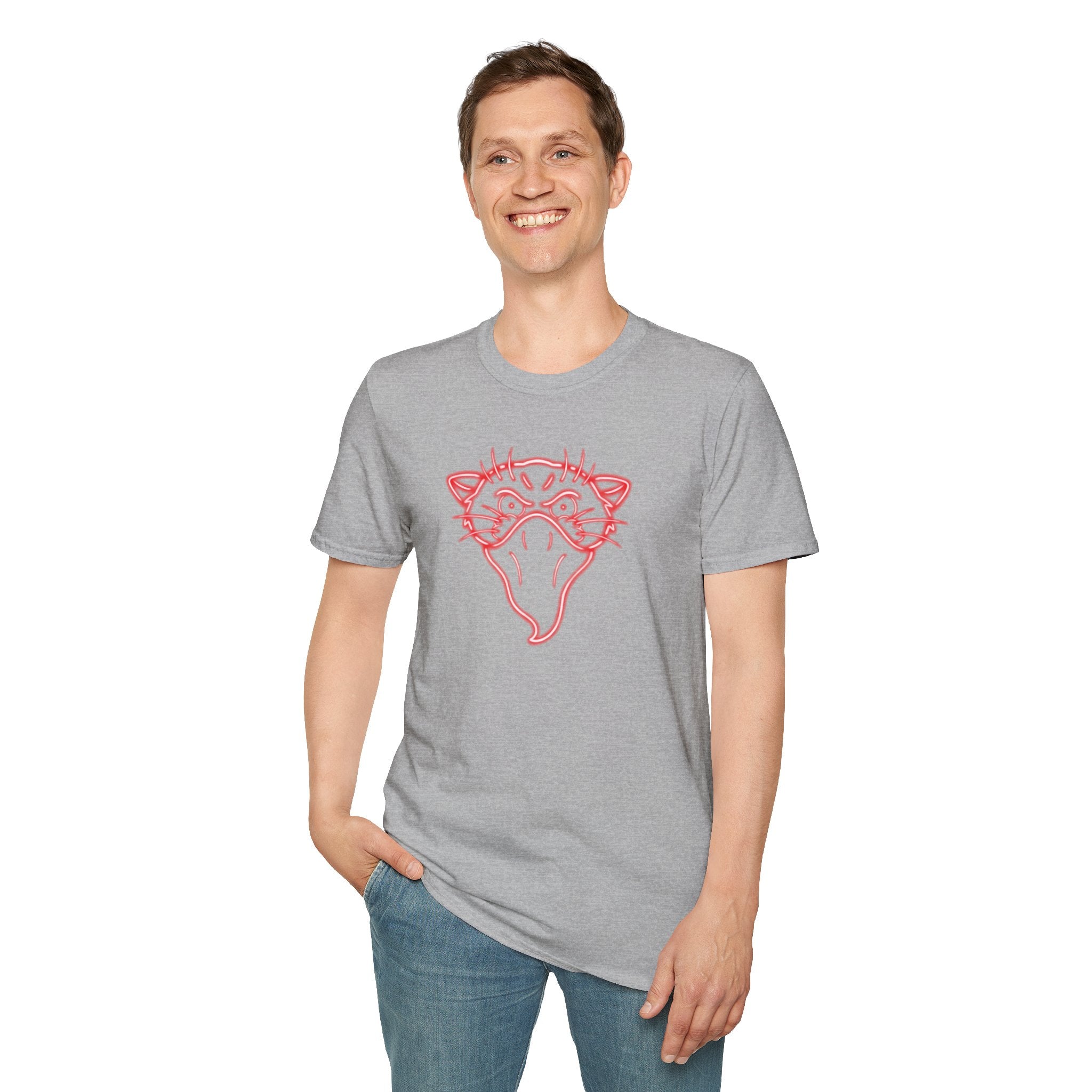 Neon Bandito Panther Softstyle Unisex T-Shirt