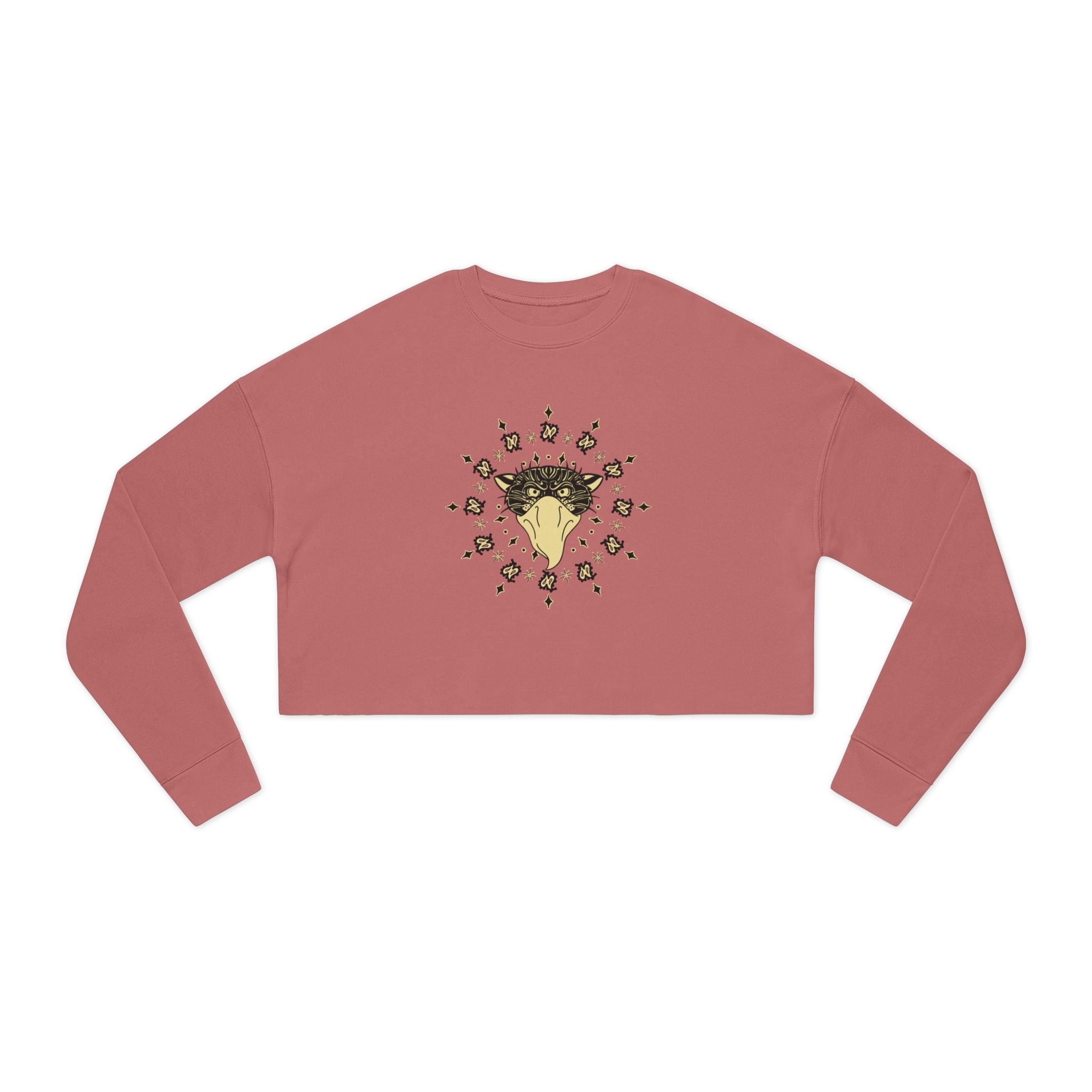 Bandito Panther w/ Paisley Cropped Sweatshirt