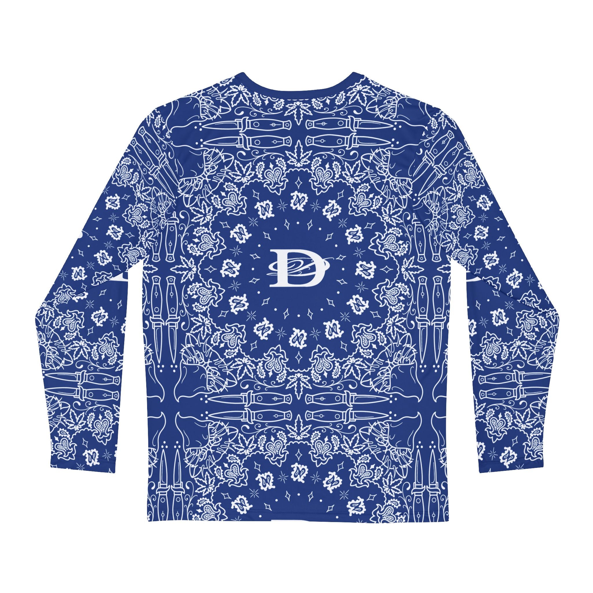 DD Custom Bandana Print Longsleeve T-Shirt AOP