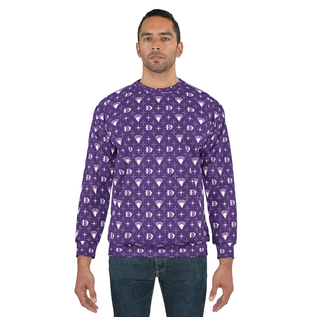 Bandito Panther Custom Monogram Print Unisex Sweatshirt AOP