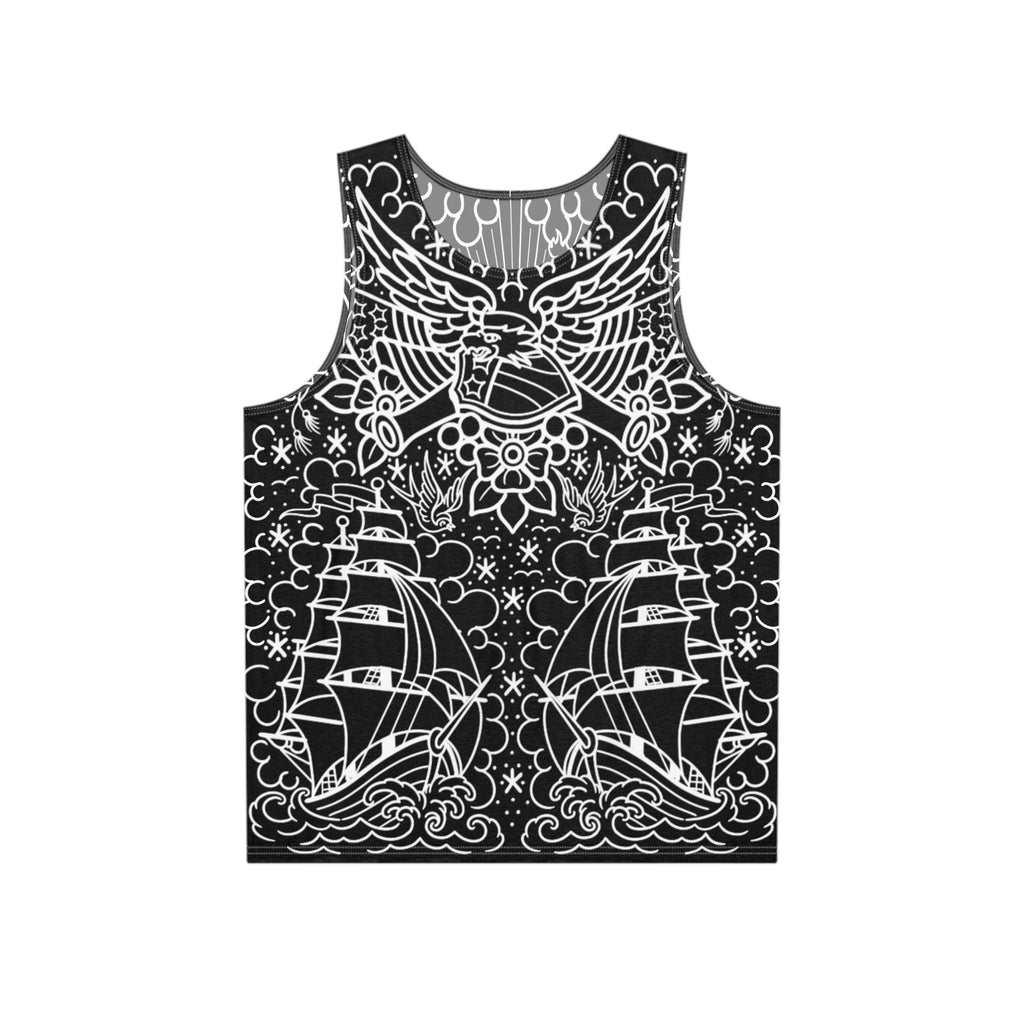 American Traditional Tattoo Body Suit Tank Top AOP