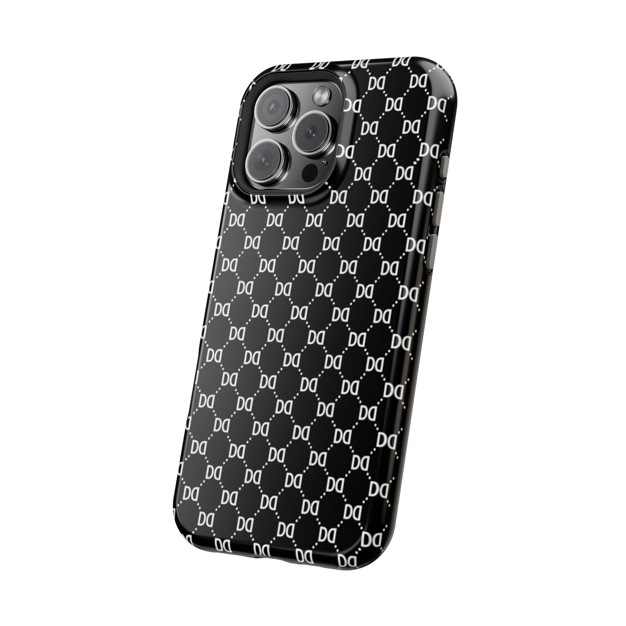 DD Monogram Pattern Magnetic Phone Case