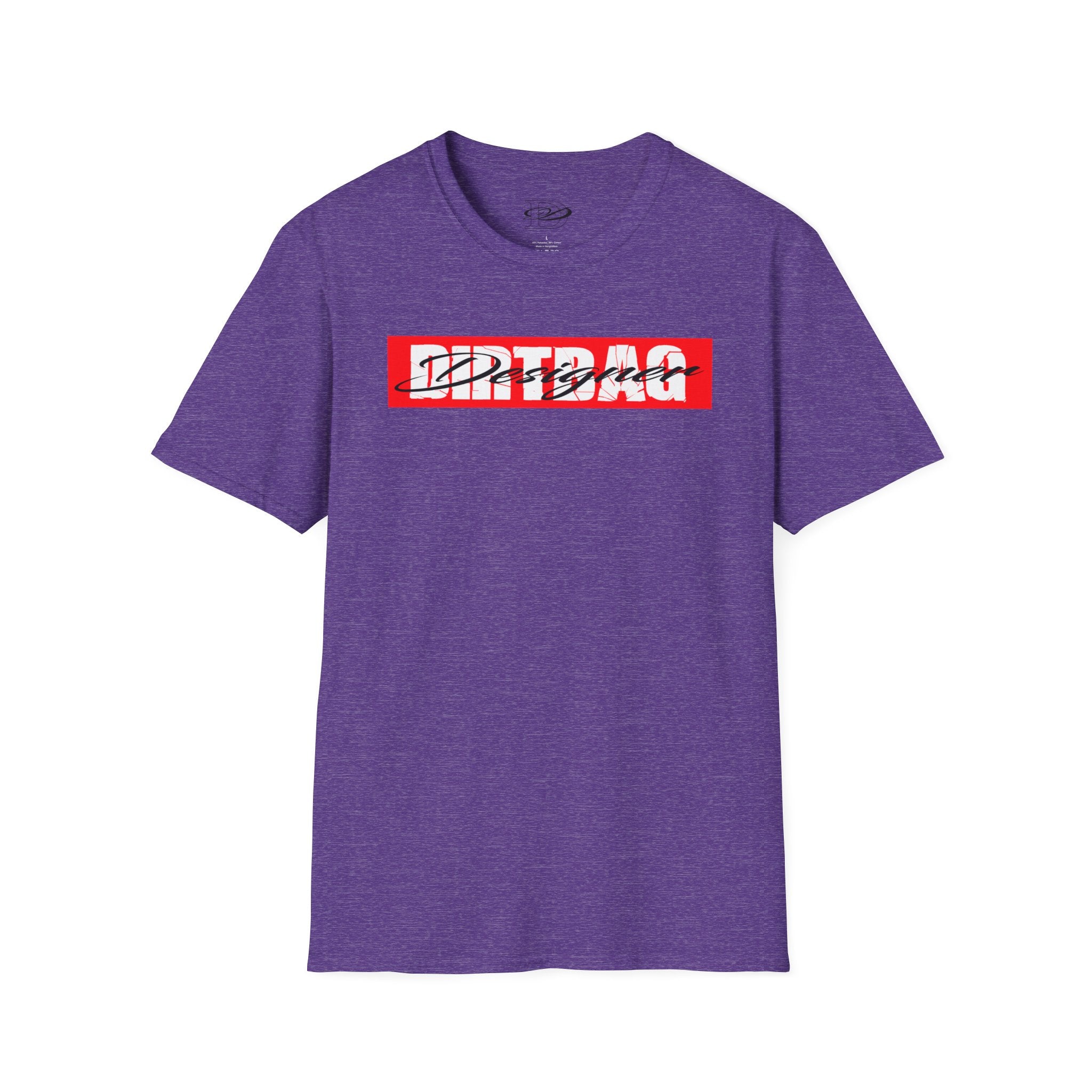 Broken Dirtbag Logo Graphic Unisex Softstyle T-Shirt, Casual Wear, Streetwear, Urban Fashion, Tattoo