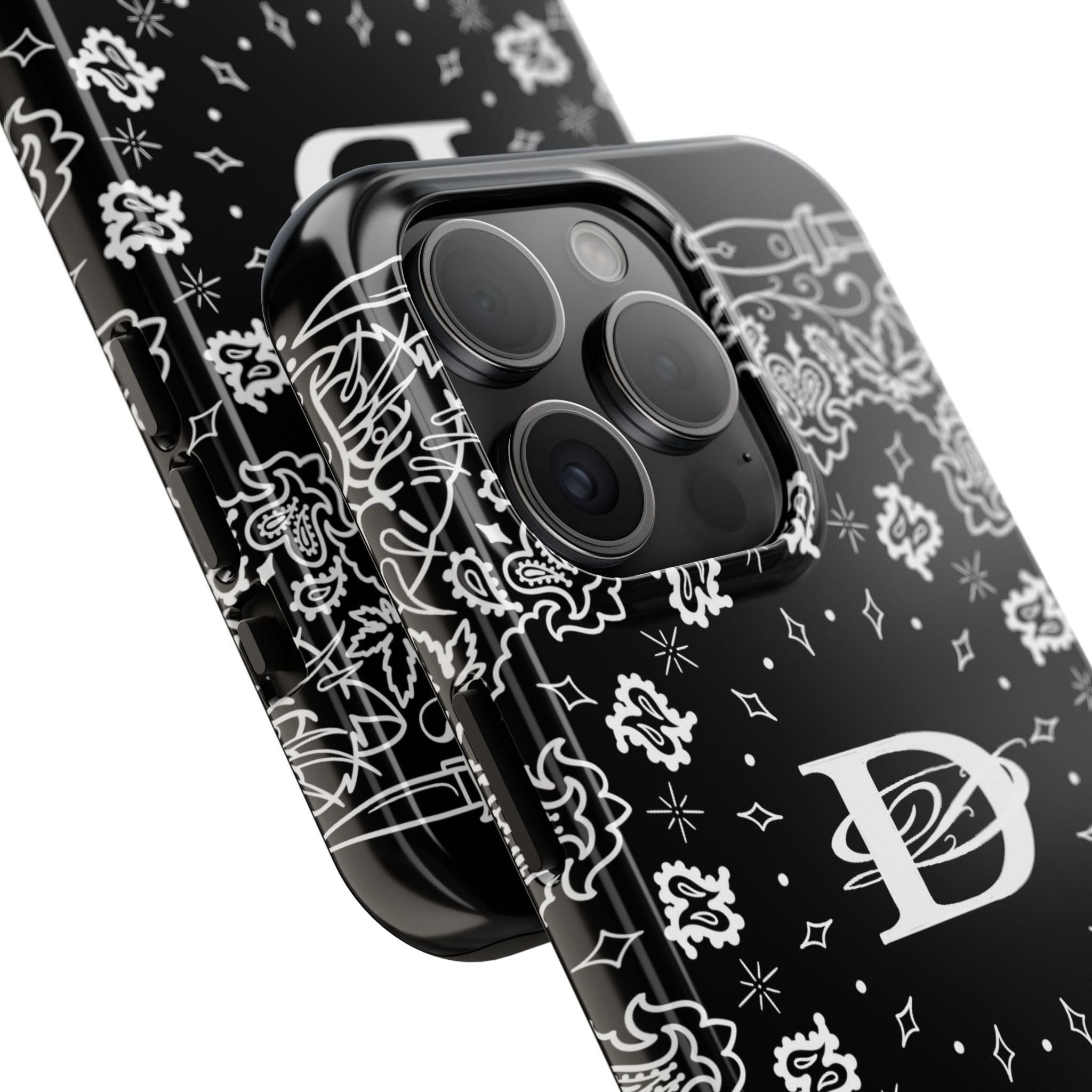 DD Custom Bandana Print Phone Case
