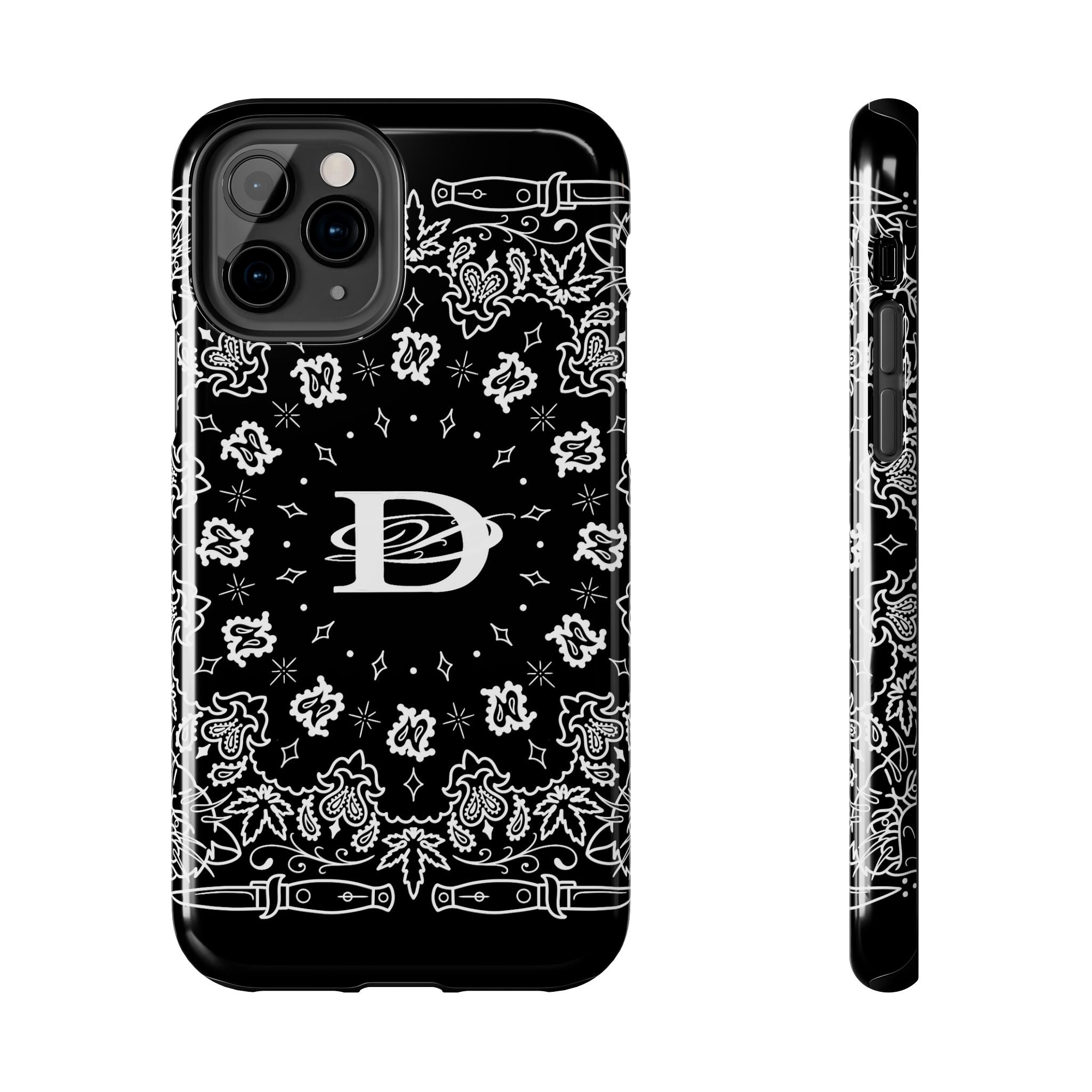 DD Custom Bandana Print Phone Case