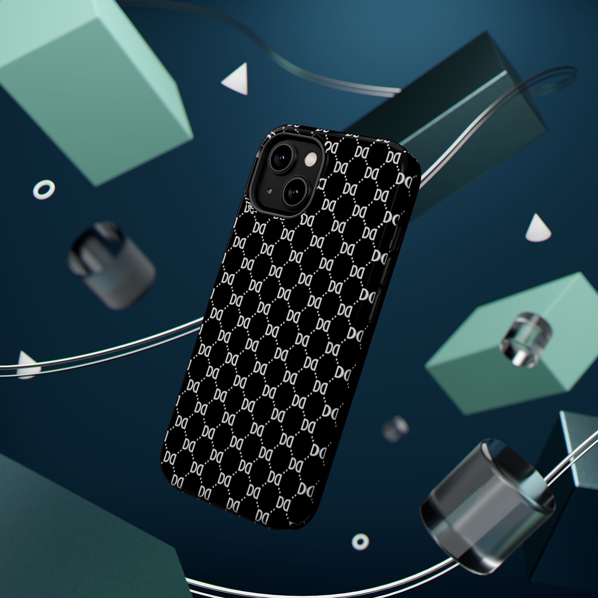DD Monogram Pattern Magnetic Phone Case