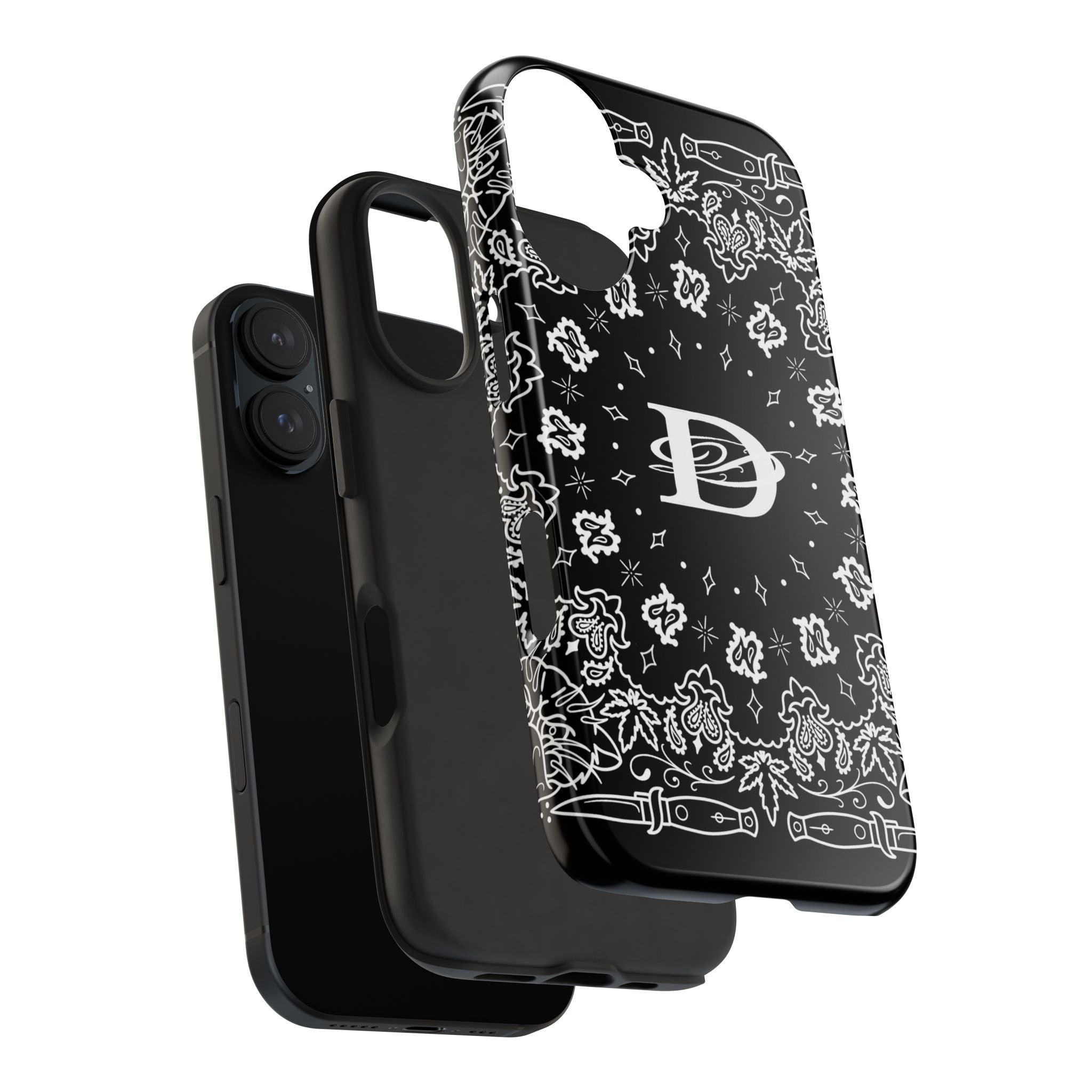 DD Custom Bandana Print Phone Case