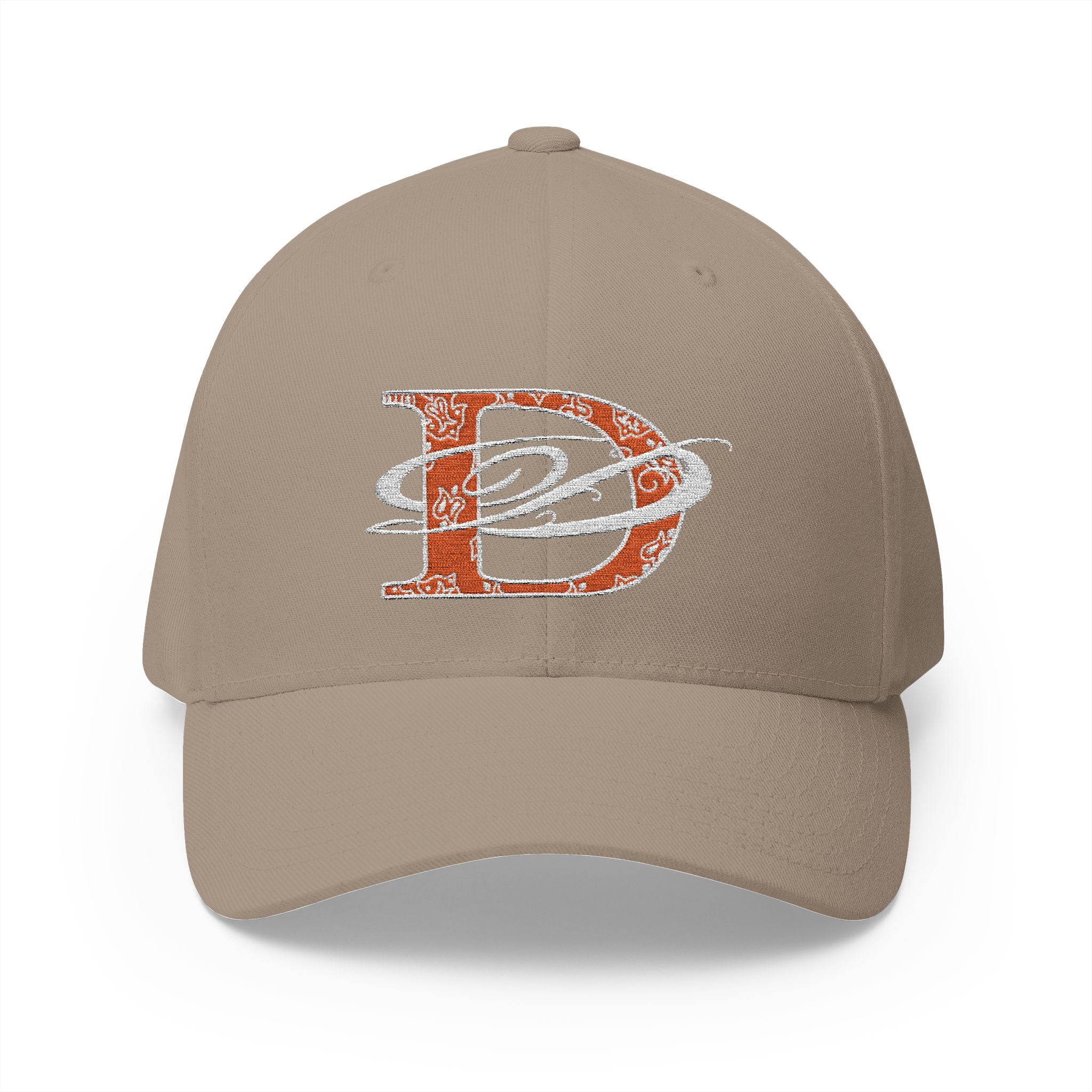 DD Bandana Logo Embroidered Closed Back Stretch Fit Cap
