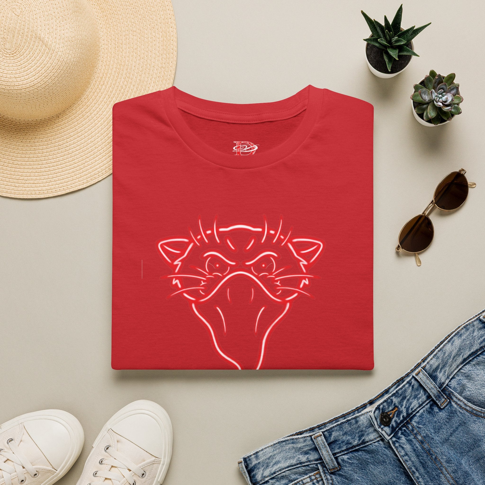 Neon Bandito Panther Softstyle Unisex T-Shirt