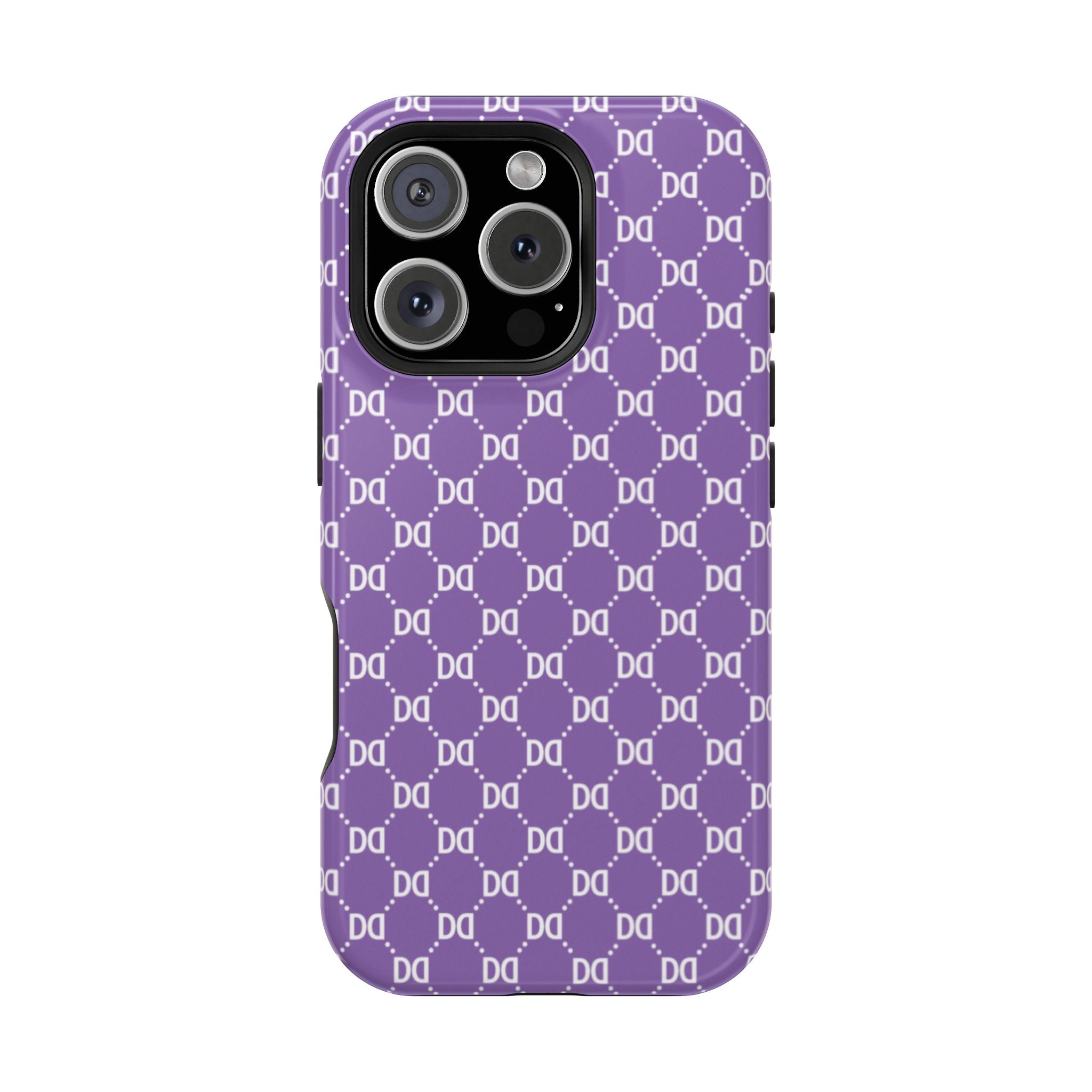 DD Monogram Pattern Magnetic Phone Case
