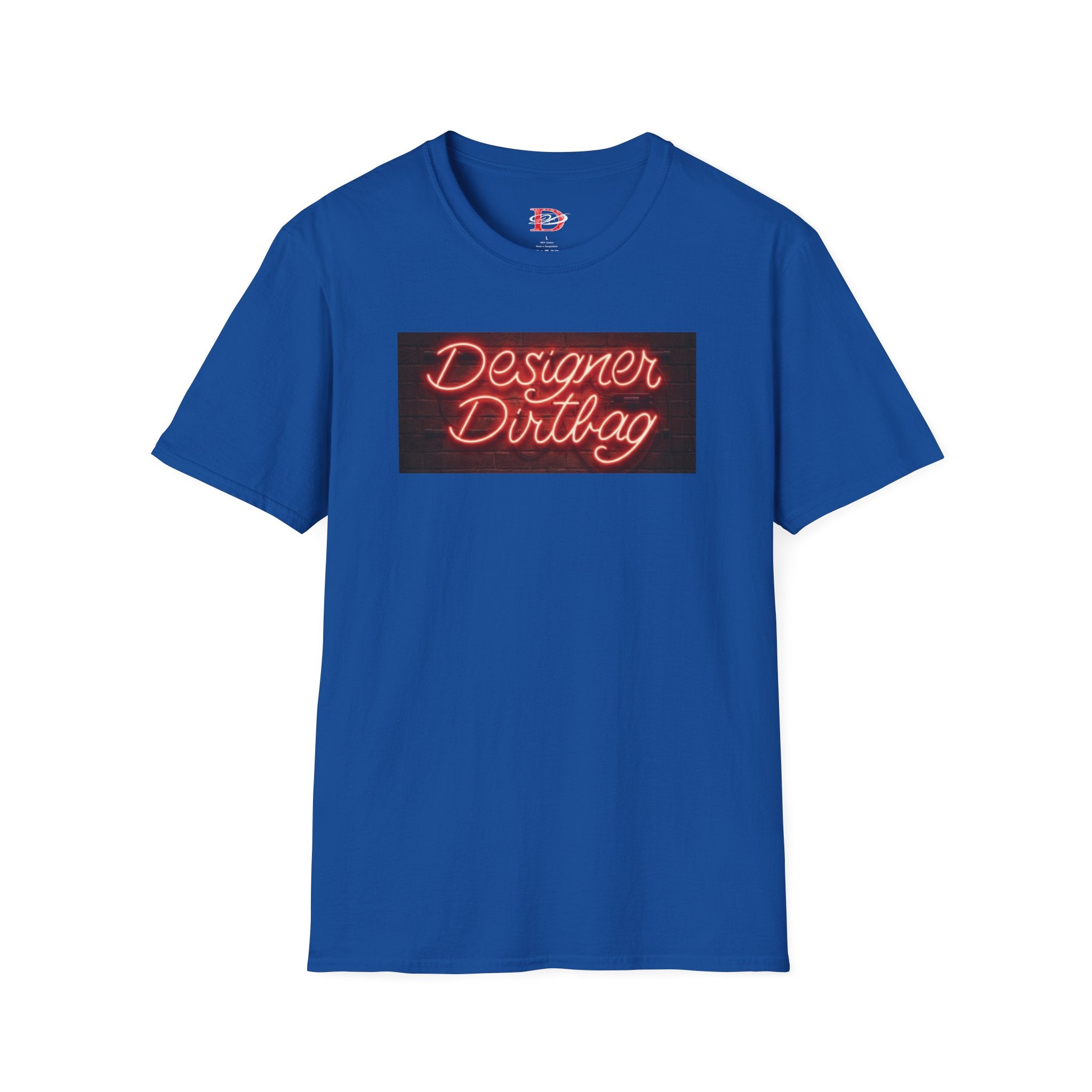 DD Neon Sign Softstyle Unisex T-Shirt