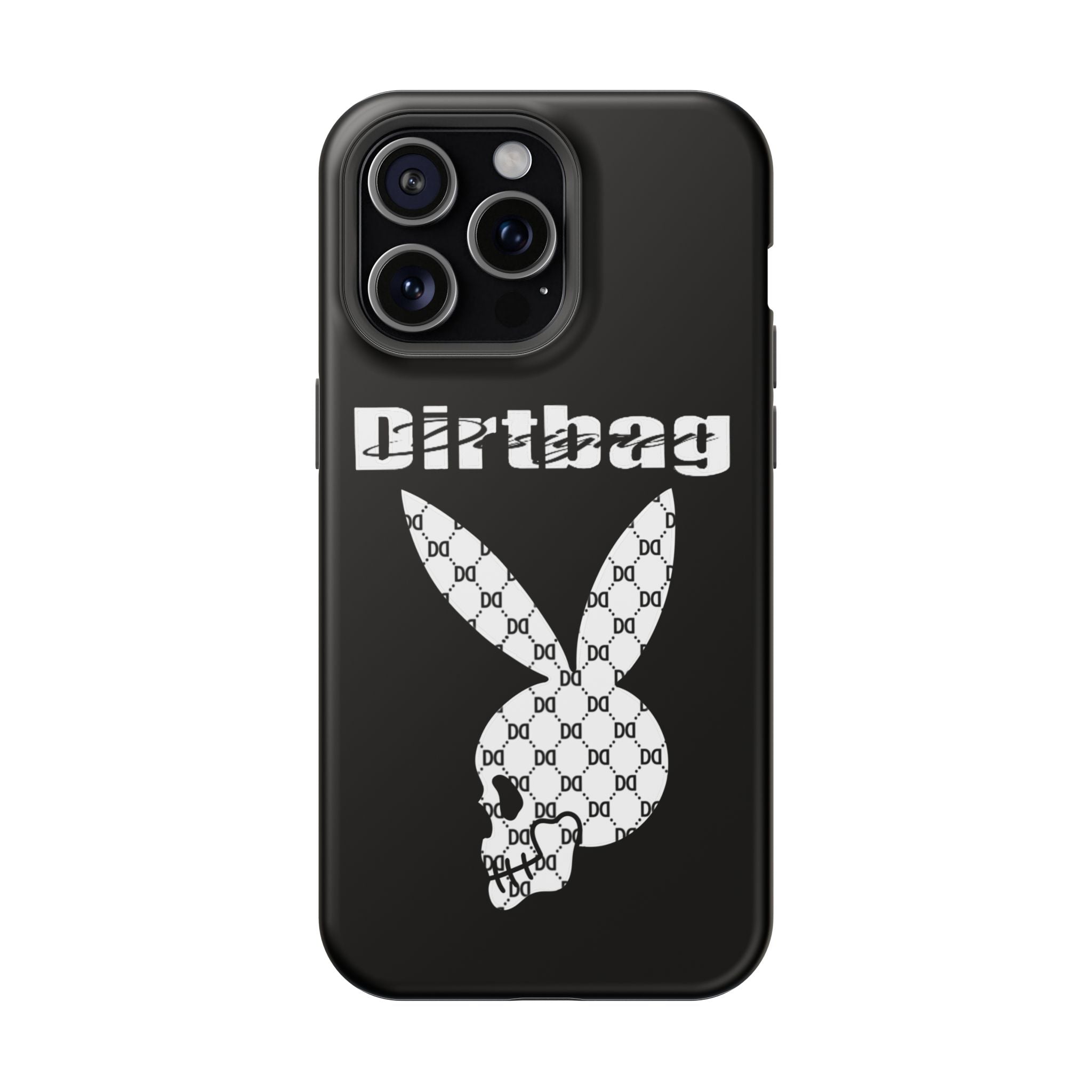 DD Monogram Bunny Skull Magnetic Phone Case