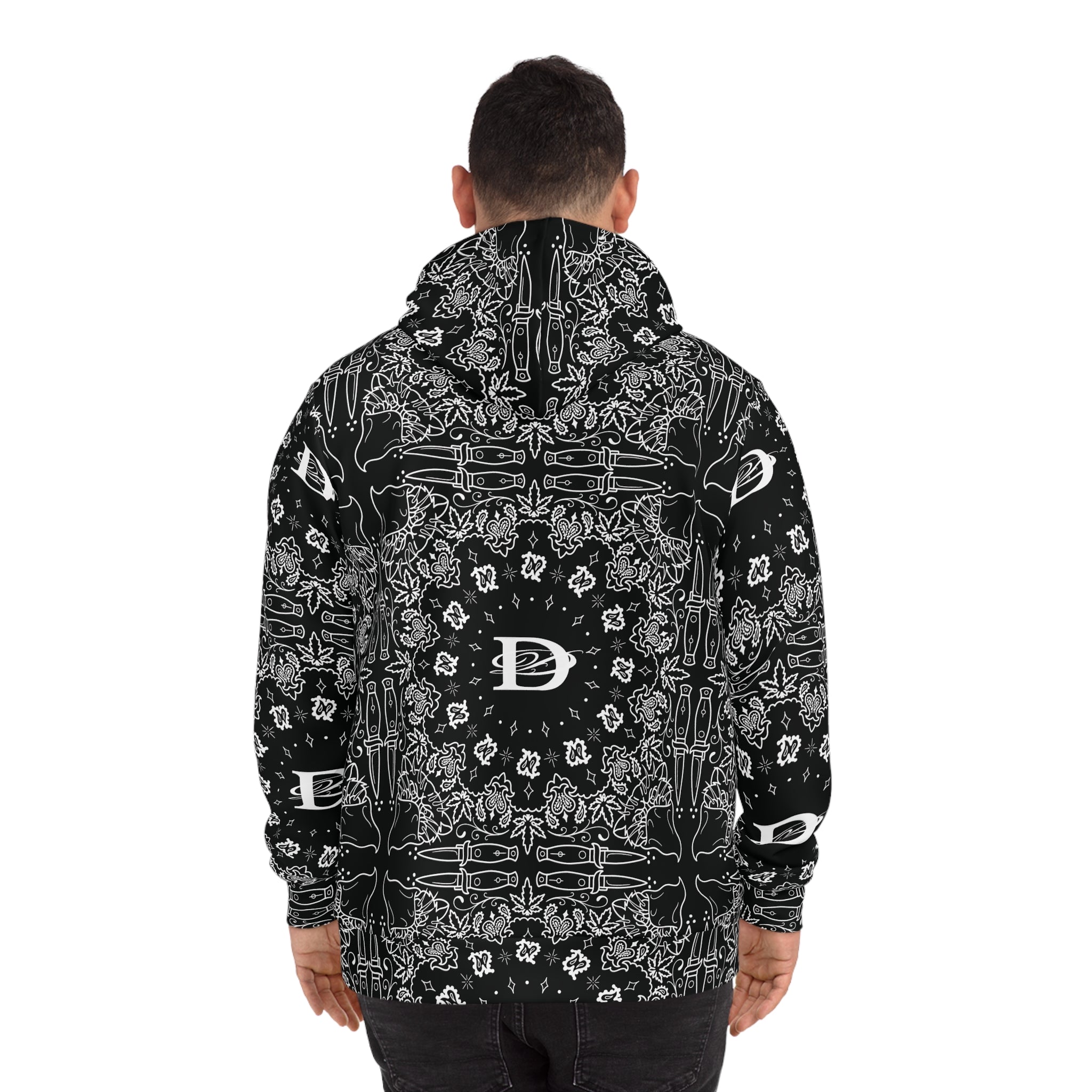 DD Custom Bandana Unisex Hoodie AOP