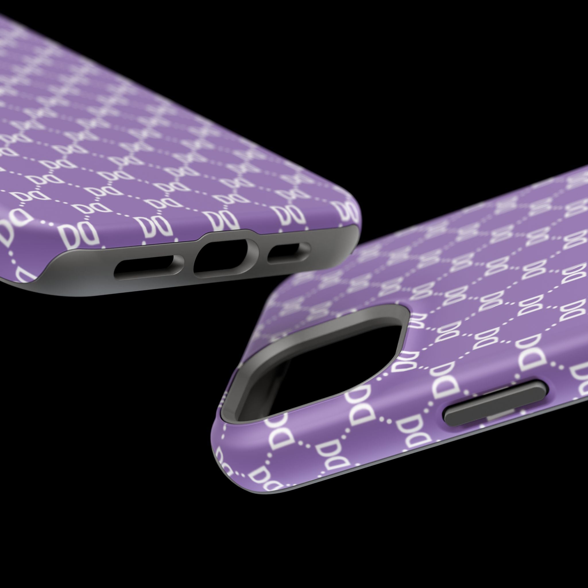 DD Monogram Pattern Magnetic Phone Case