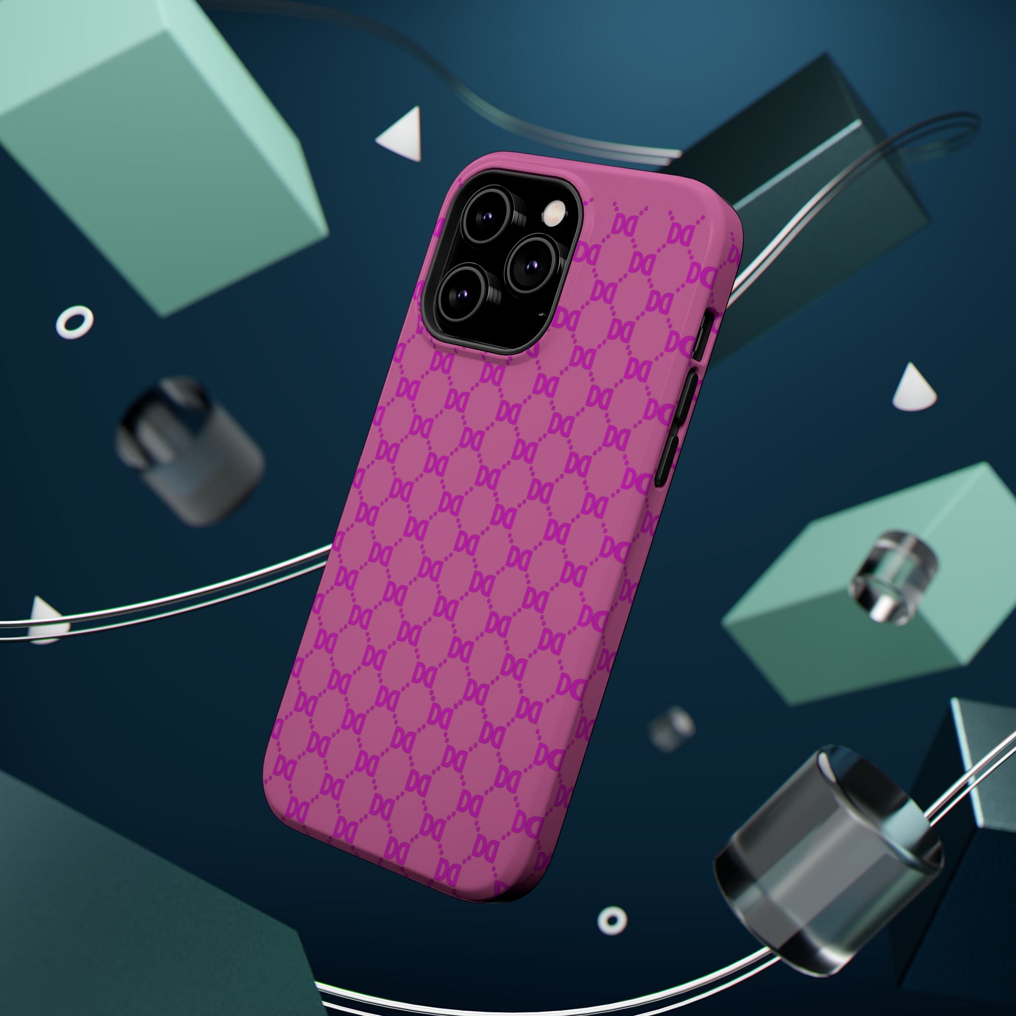 DD Monogram Pattern Magnetic Phone Case