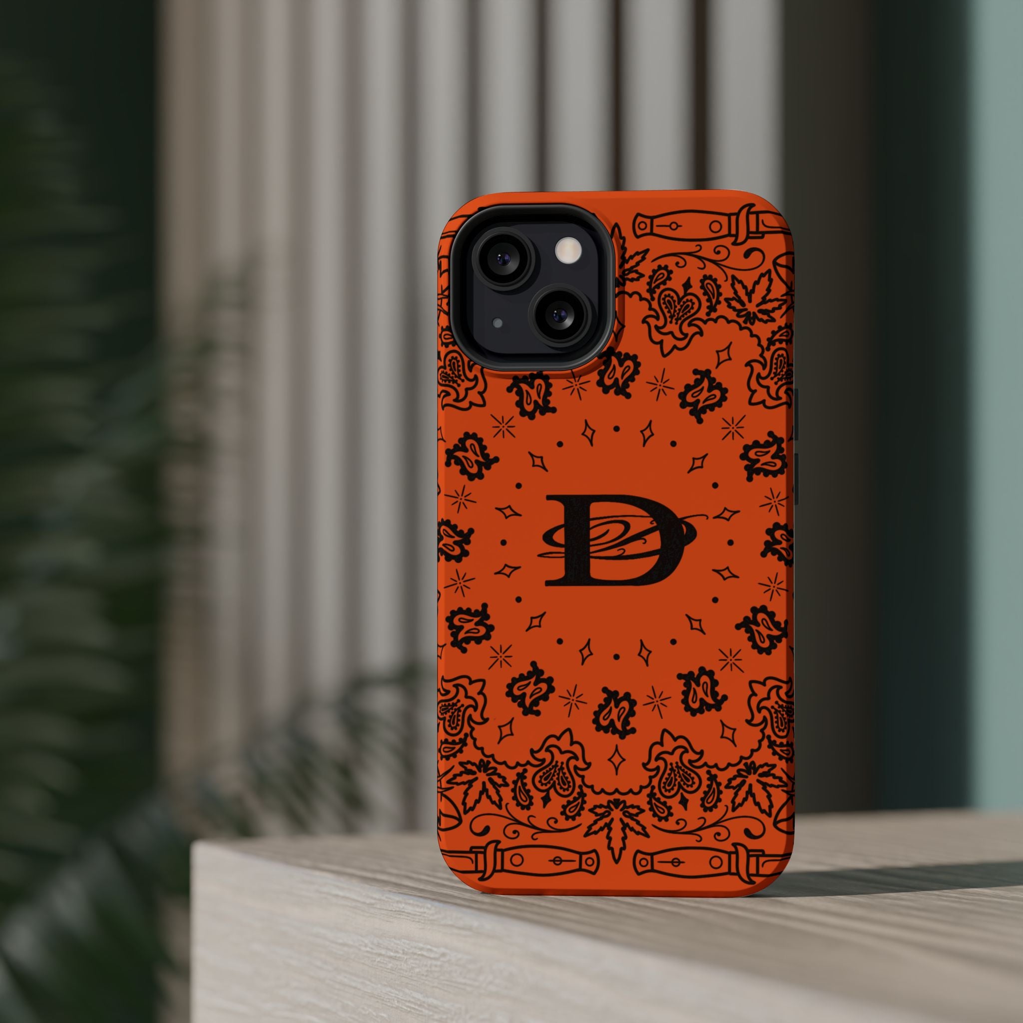 DD Custom Bandana Print Stylish Magnetic Phone Cases for Trendy Protection, Customize Your Style, Personalized Gift, Unique Design