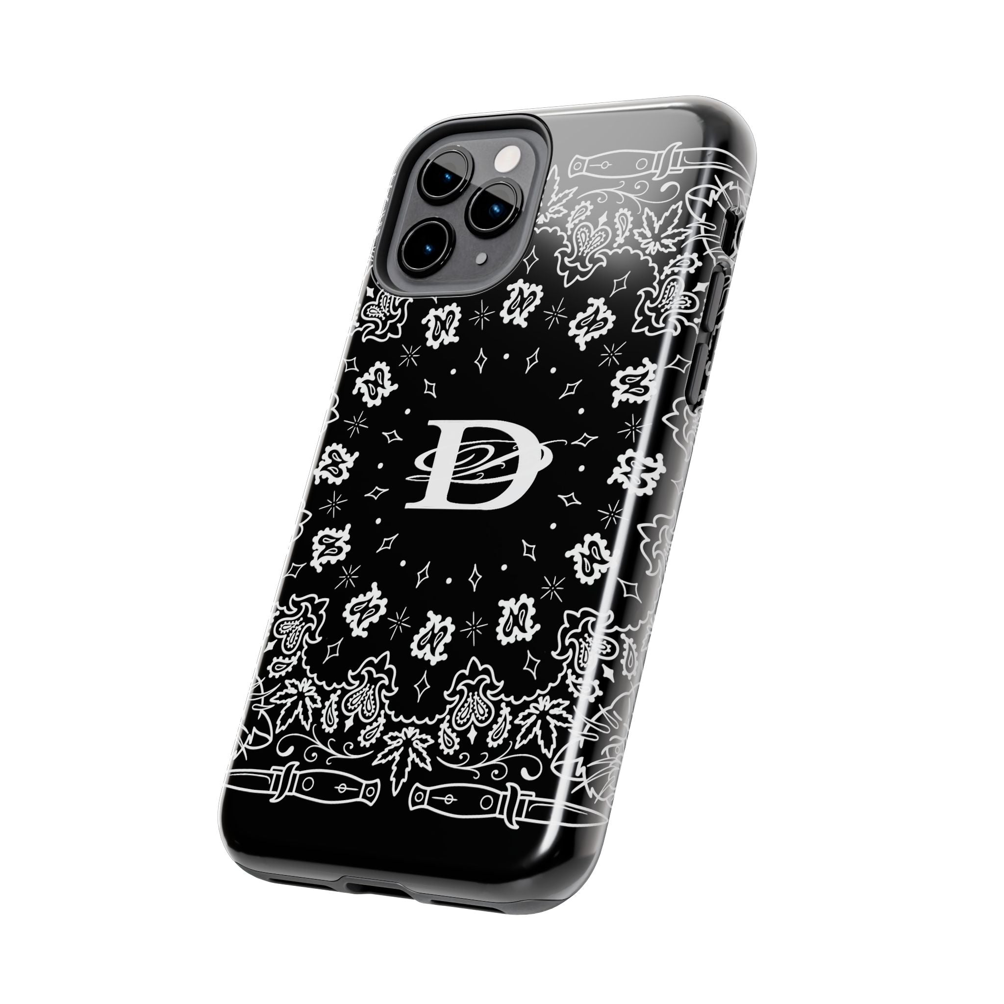DD Custom Bandana Print Phone Case