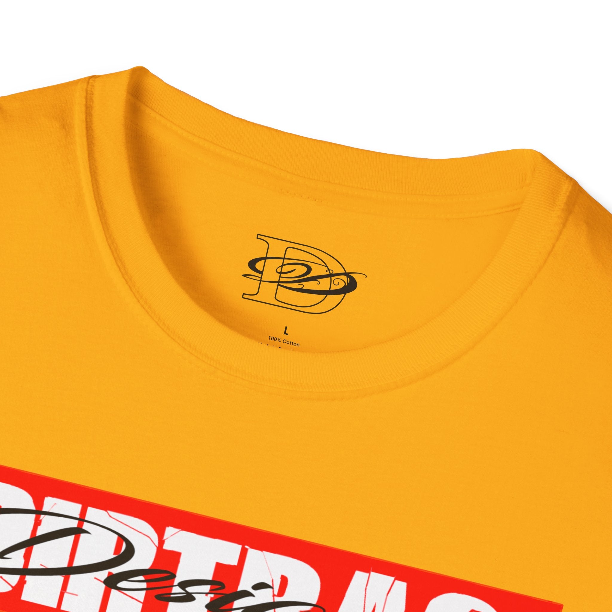 Broken Dirtbag Logo Graphic Unisex Softstyle T-Shirt, Casual Wear, Streetwear, Urban Fashion, Tattoo