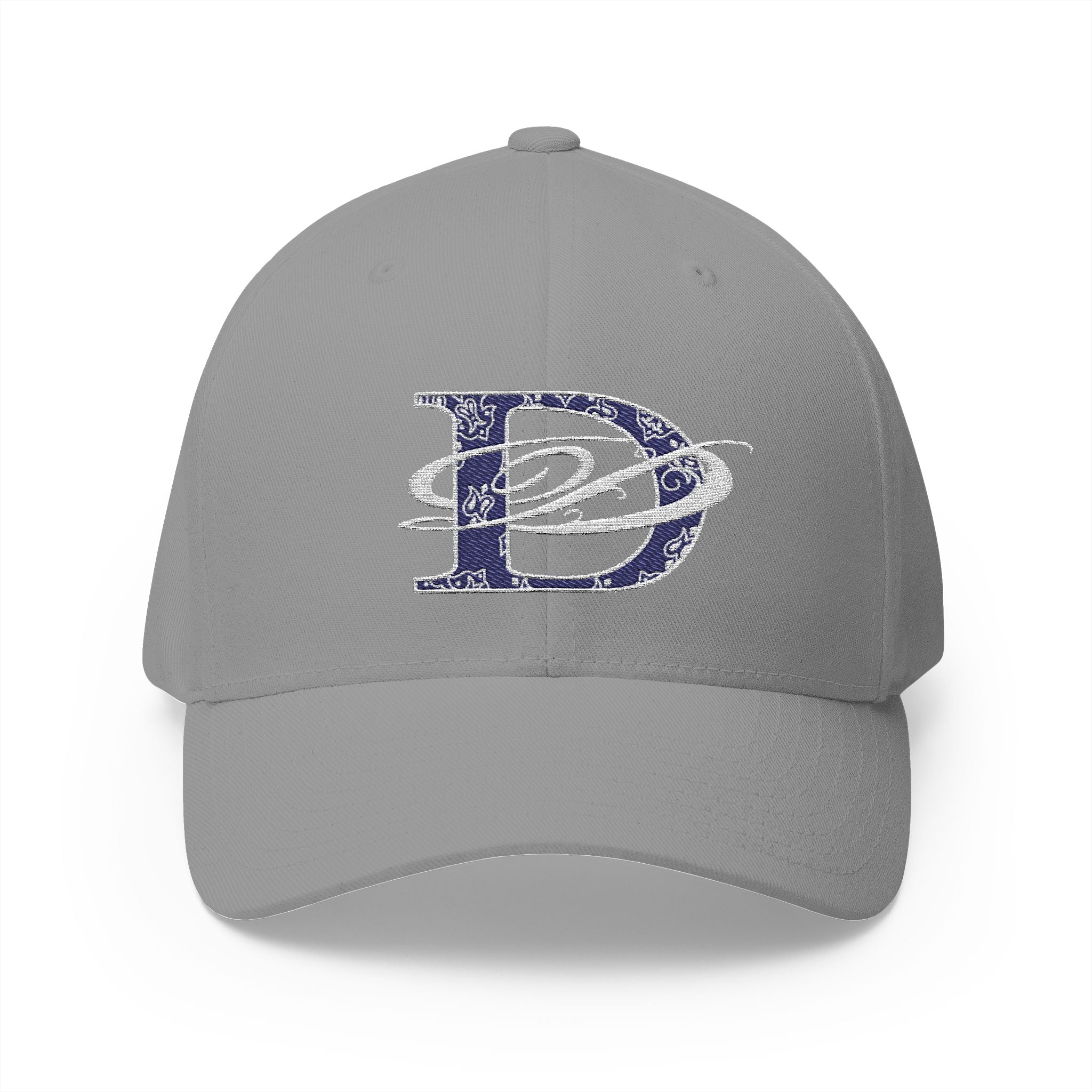 DD Bandana Logo Embroidered Closed Back Stretch Fit Cap