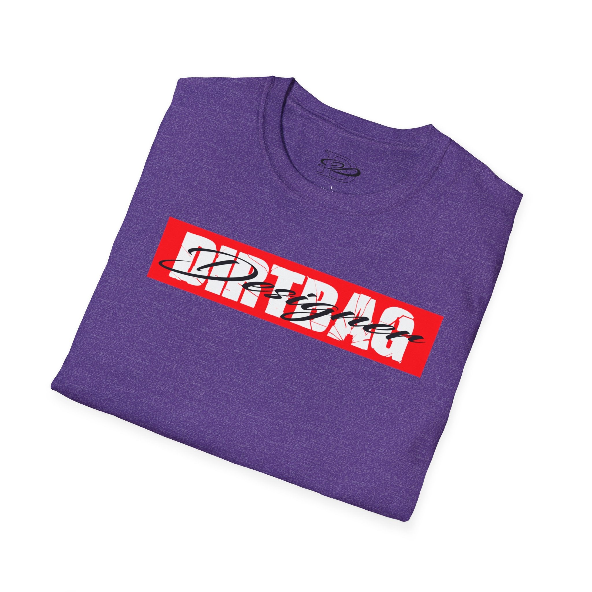 Broken Dirtbag Logo Graphic Unisex Softstyle T-Shirt, Casual Wear, Streetwear, Urban Fashion, Tattoo